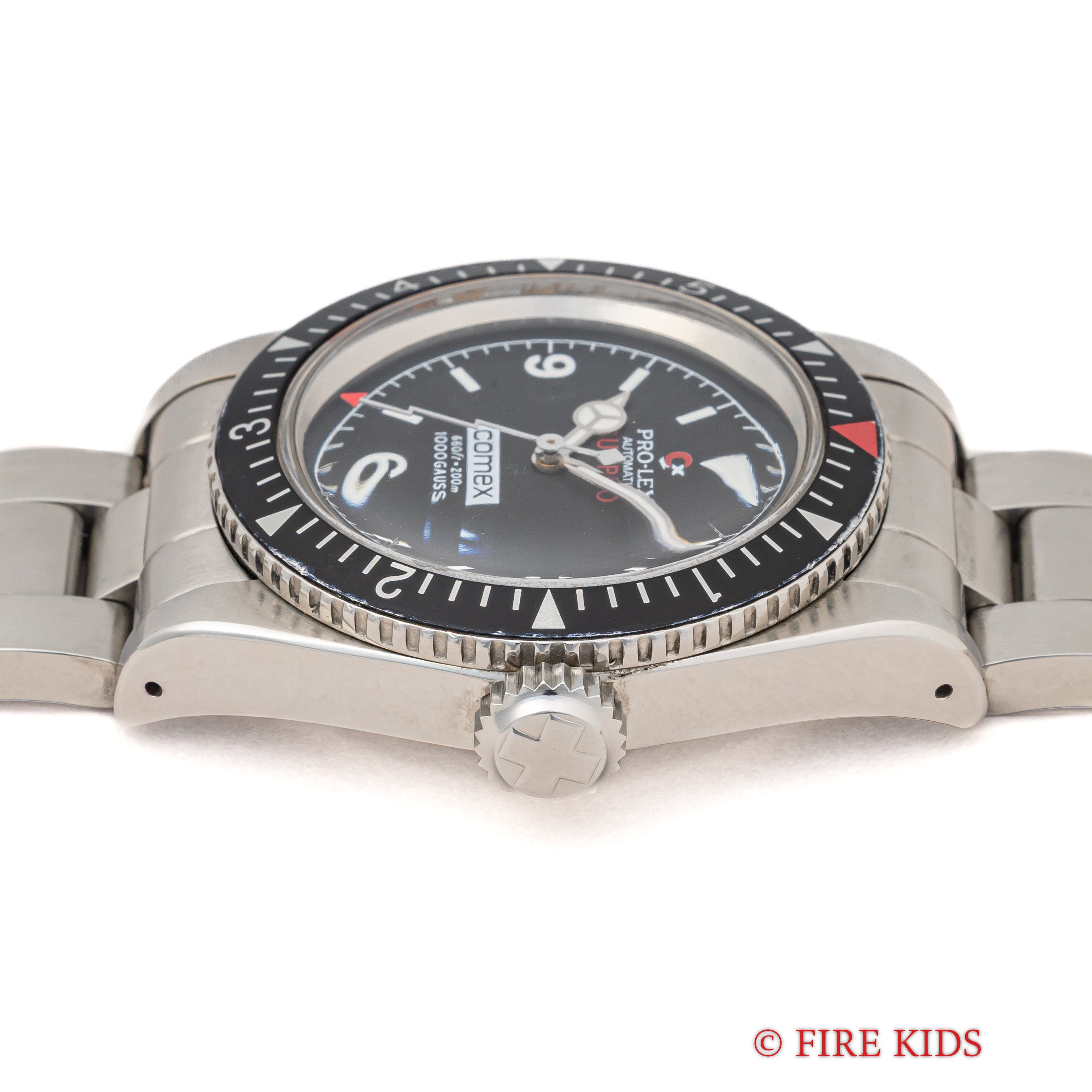 PRO-LEX SUBPRO COMEX2000 稲妻針 耐磁ケース 2000年代製 自動巻 箱・ギャラ付