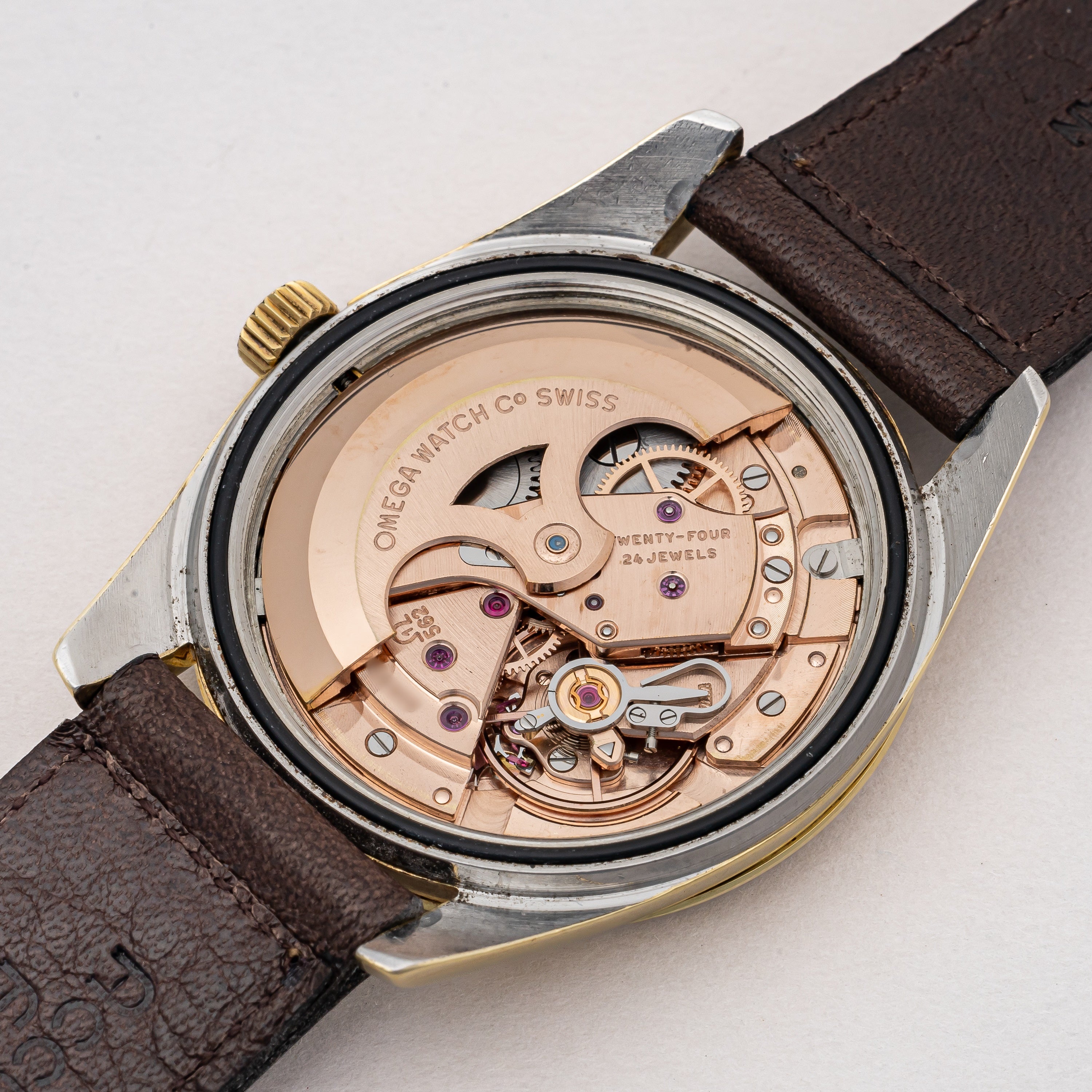 オメガ シーマスター 1963年製 Ref.166010-63SC 金張り