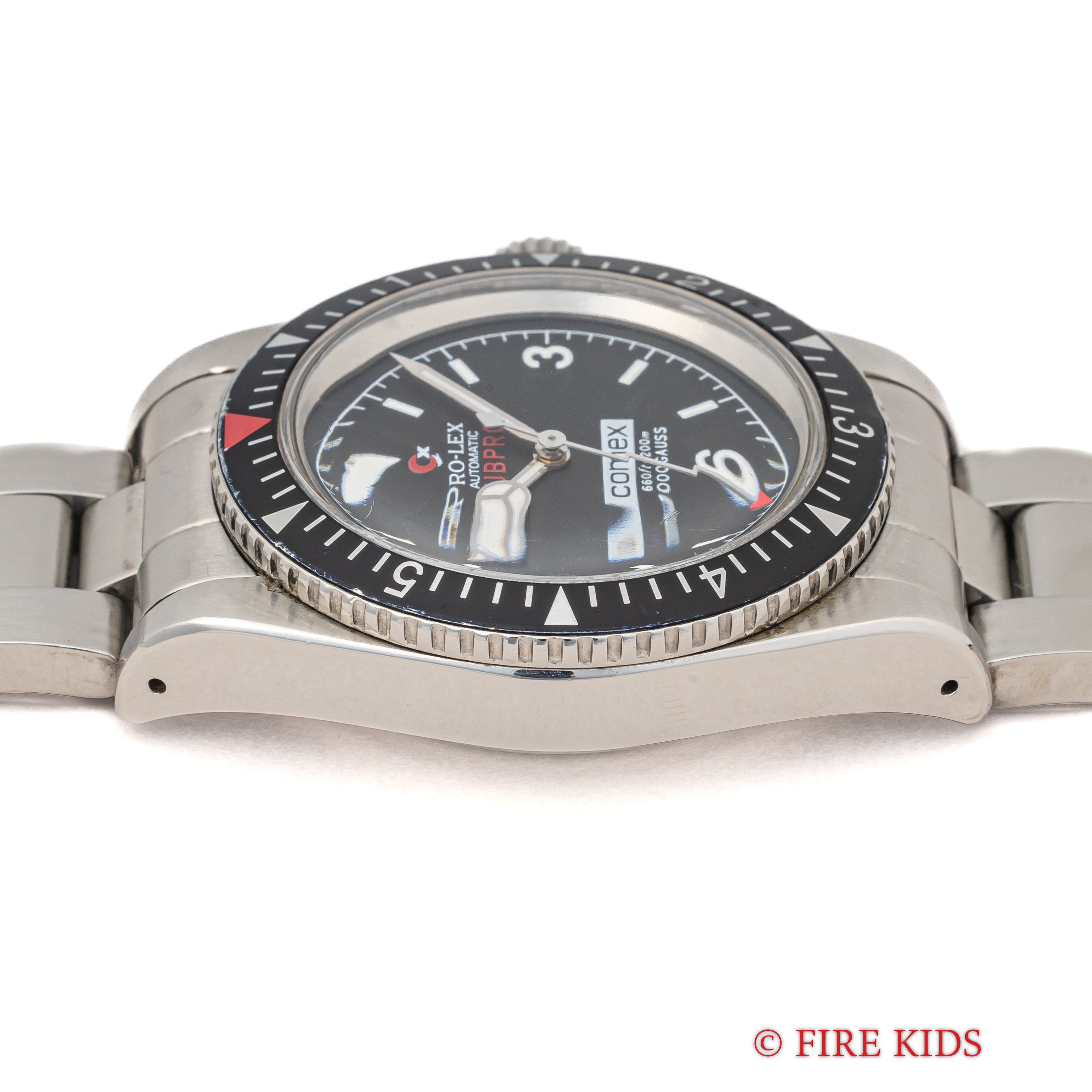 PRO-LEX SUBPRO COMEX2000 稲妻針 耐磁ケース 2000年代製 自動巻 箱・ギャラ付