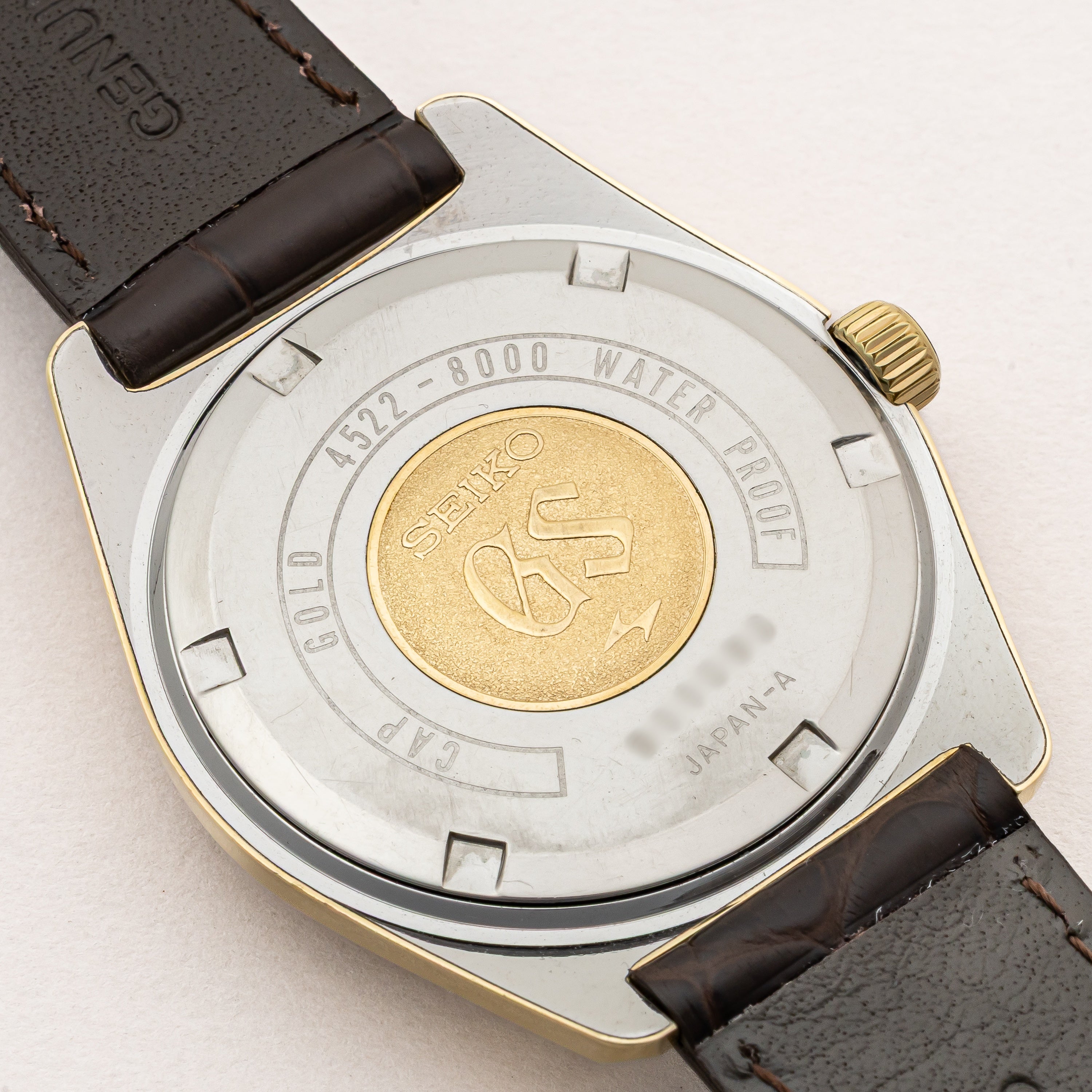 グランドセイコー ハイビート 36000 1969年製 Ref.4522-8000 CAPゴールド 45GS