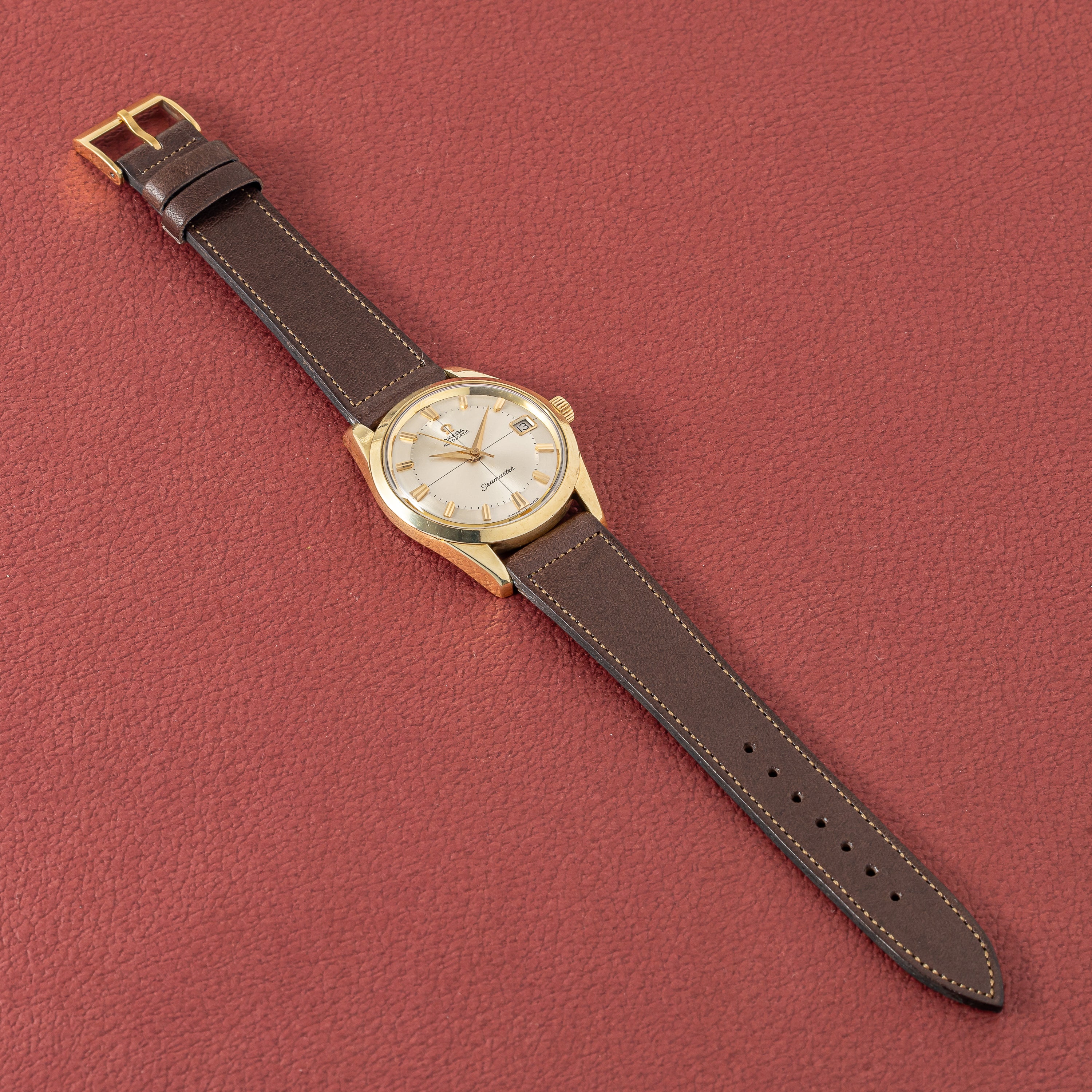 オメガ シーマスター 1963年製 Ref.166010-63SC 金張り