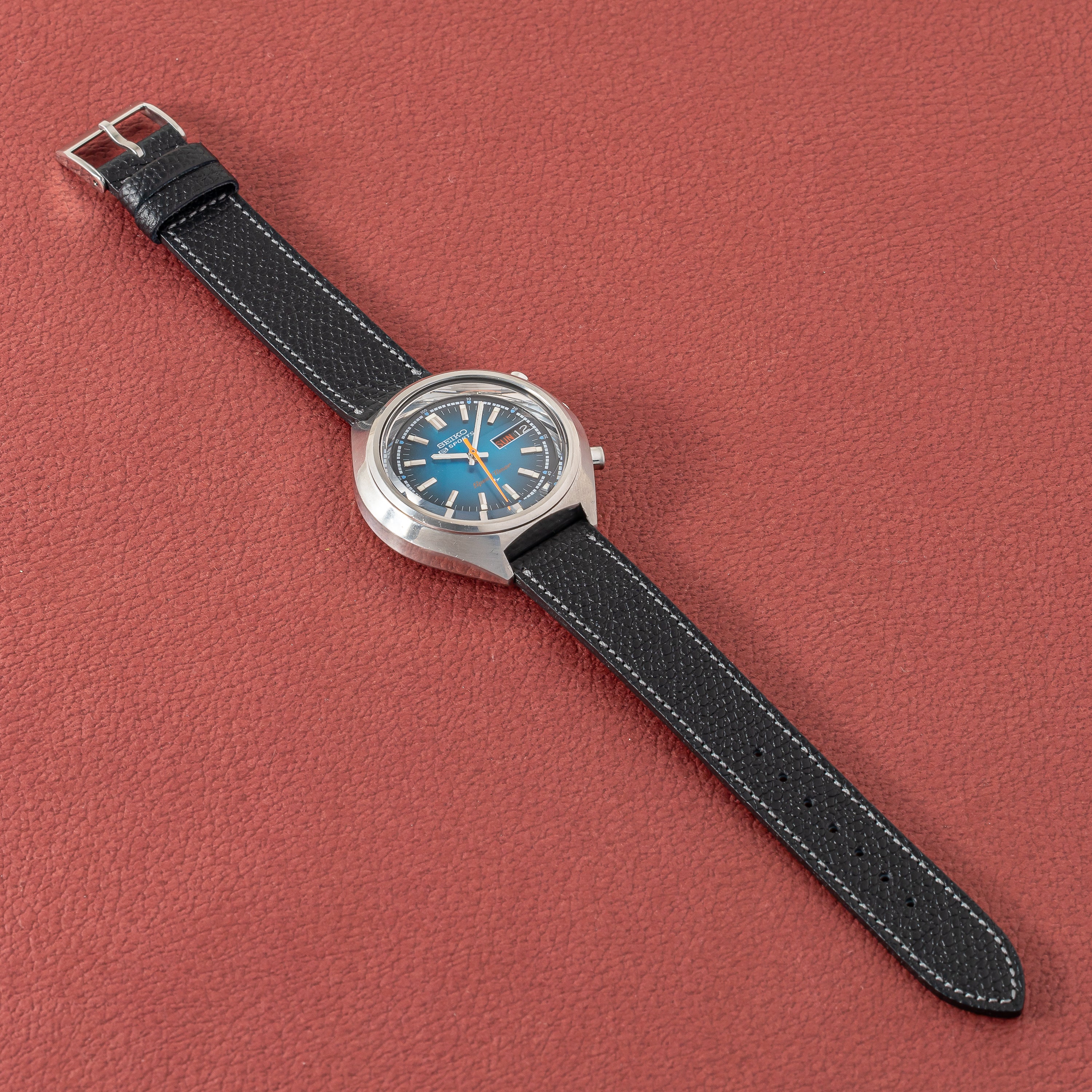 セイコー 5スポーツ スピードタイマー 1973年製 Ref.7015-7000 ブルーダイヤル