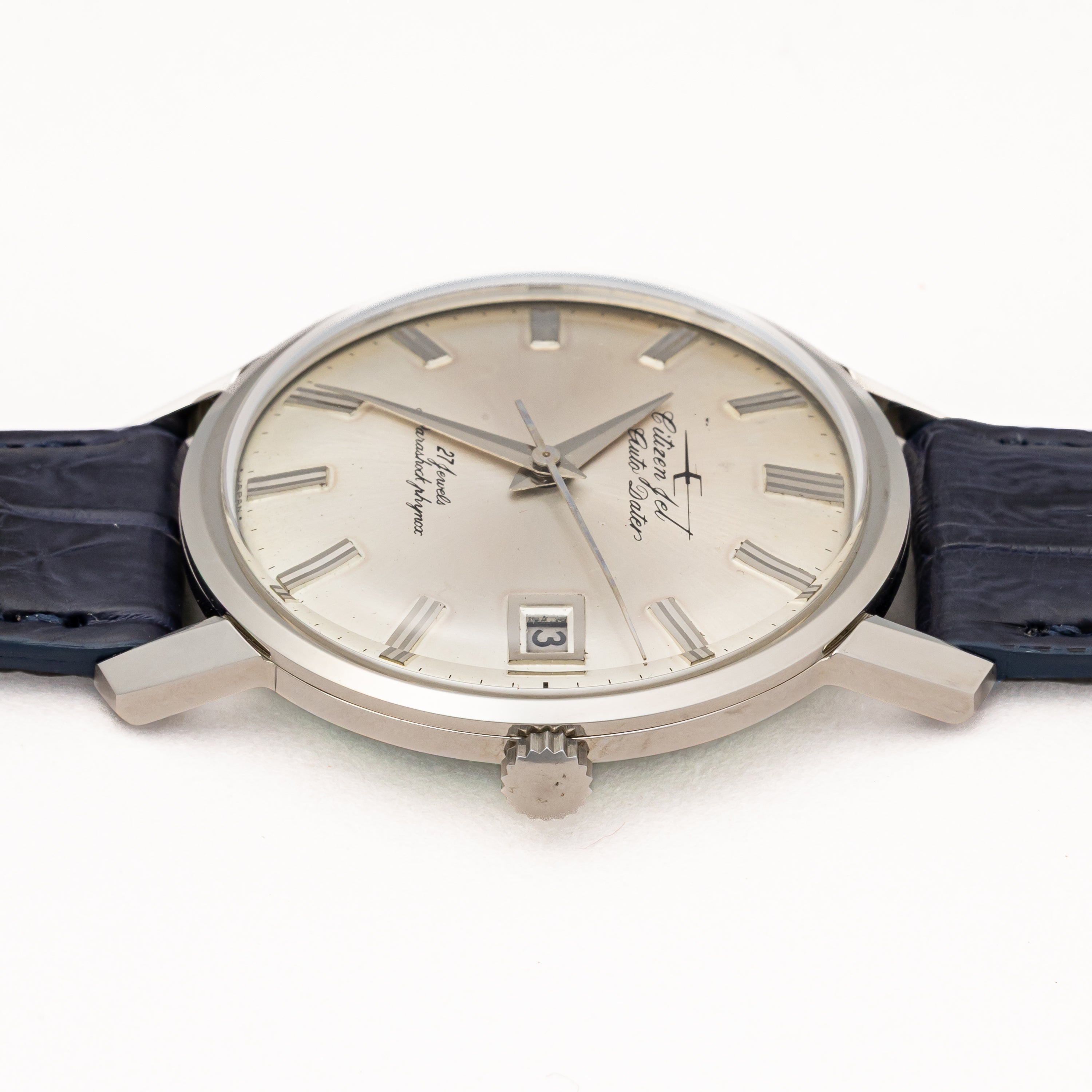 シチズン ジェット オートデーター 未使用タグ付き 1968年製 パラウォーター 27石自動巻