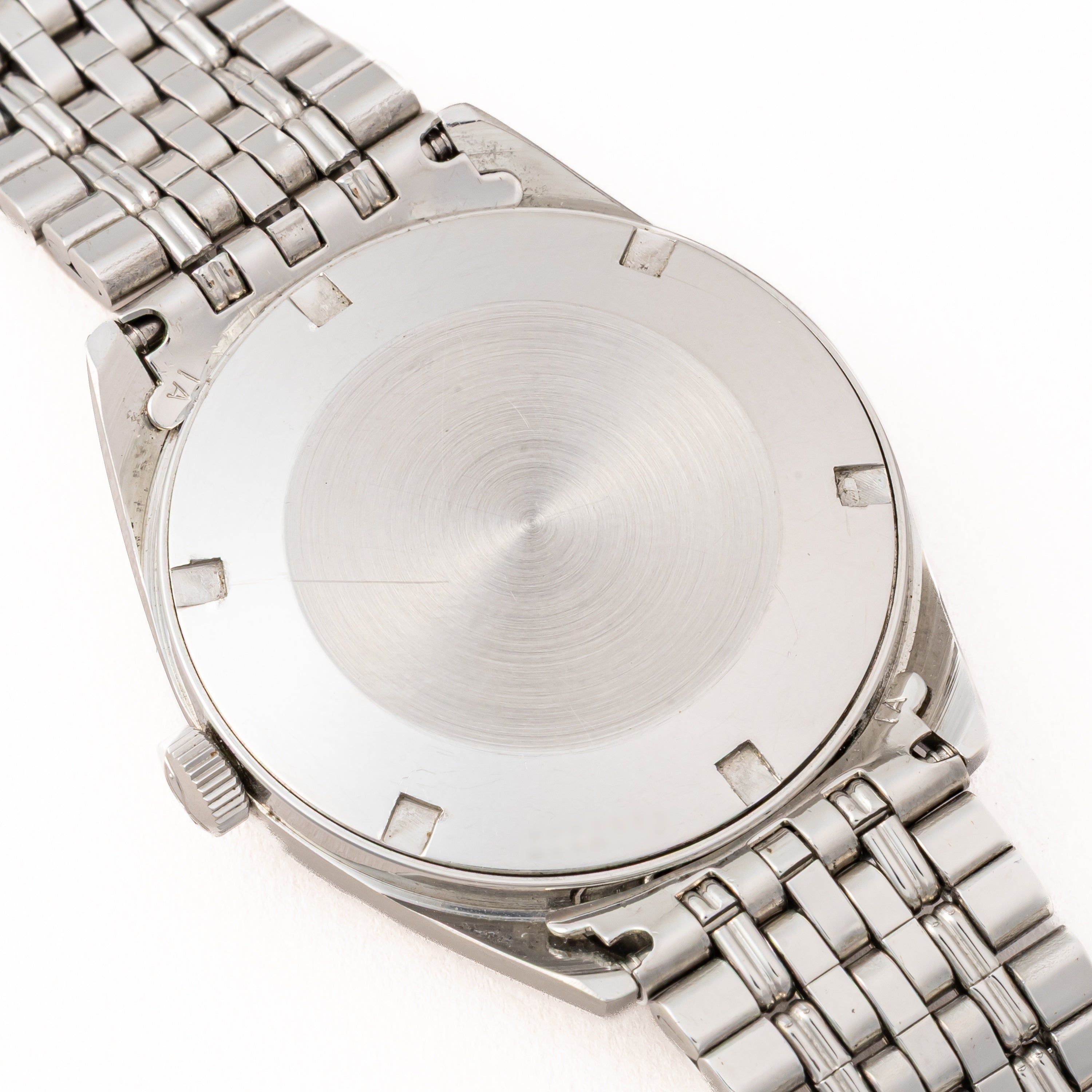 IWC ラウンド 1970年製(昭和45年製) Cal.89 手巻き 箱ギャラ R810 純正ブレス