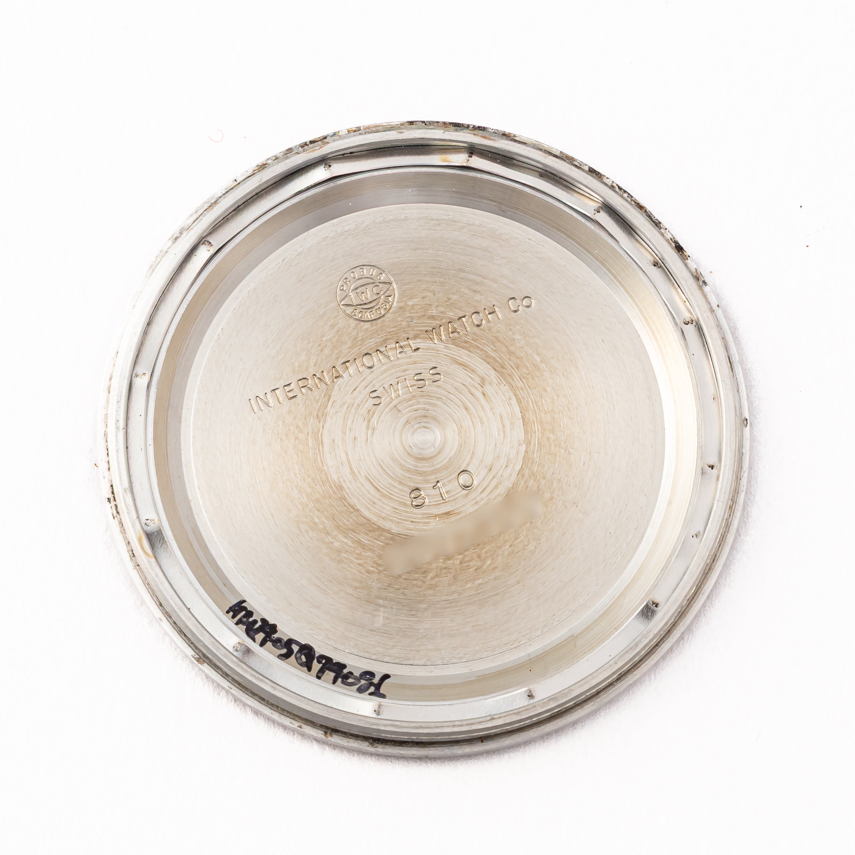IWC ラウンド 1970年製(昭和45年製) Cal.89 手巻き 箱ギャラ R810 純正ブレス
