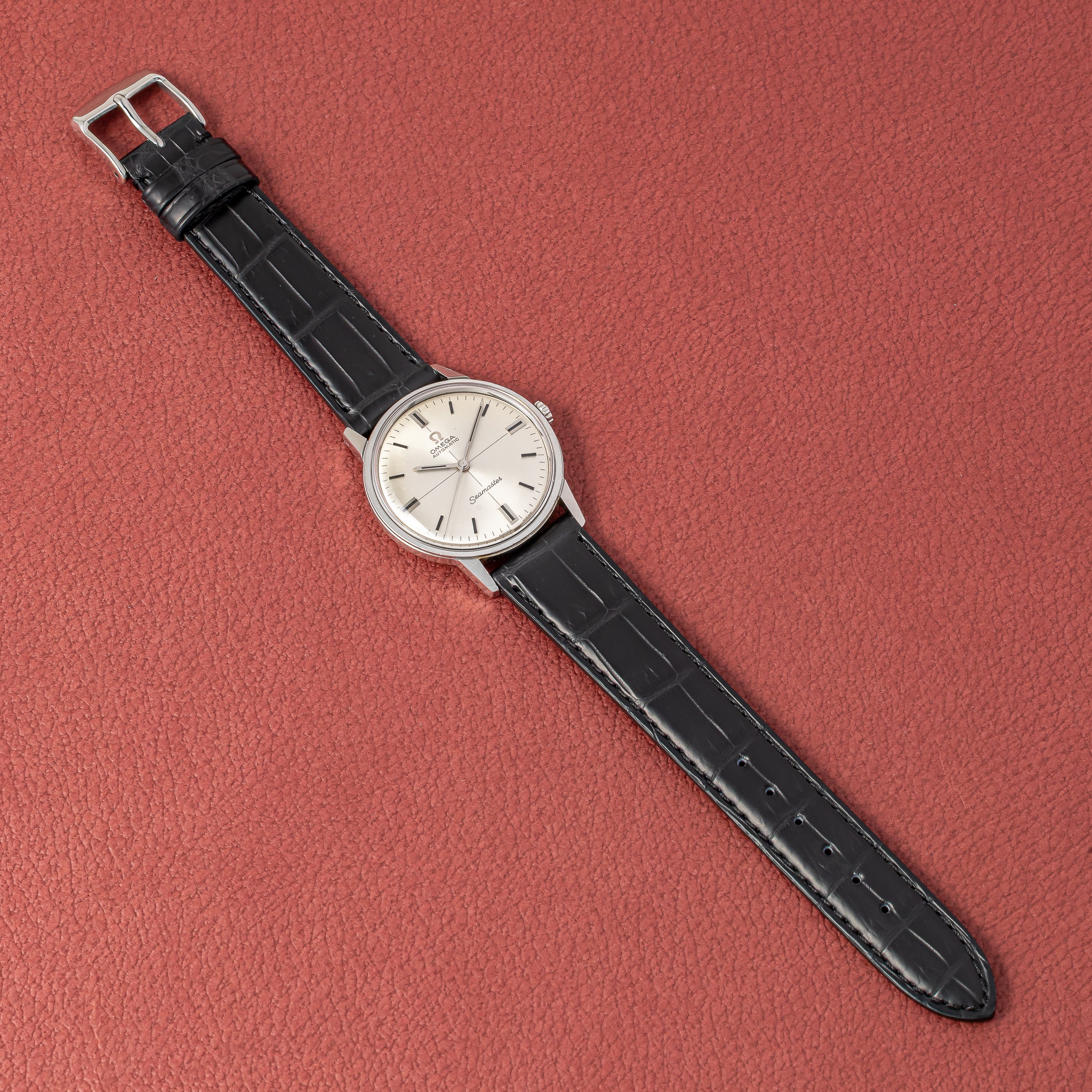 オメガ シーマスター 1966年製 Ref.165.002 オートマチック ノンデイト クロスライン