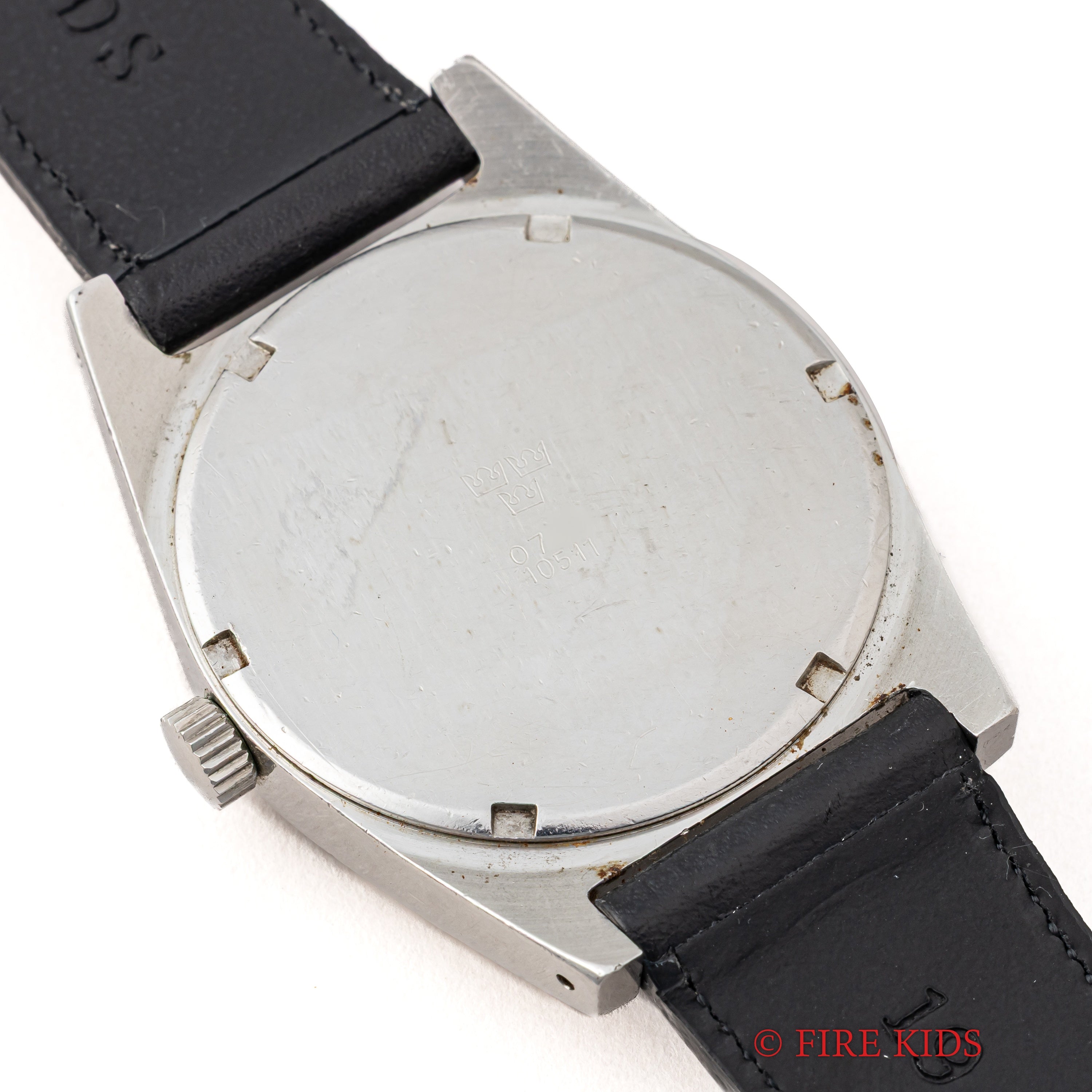 キャンディーノ スウェーデン軍軍用時計 スリークラウンズ 1970年代製 スイス製 ハック付き