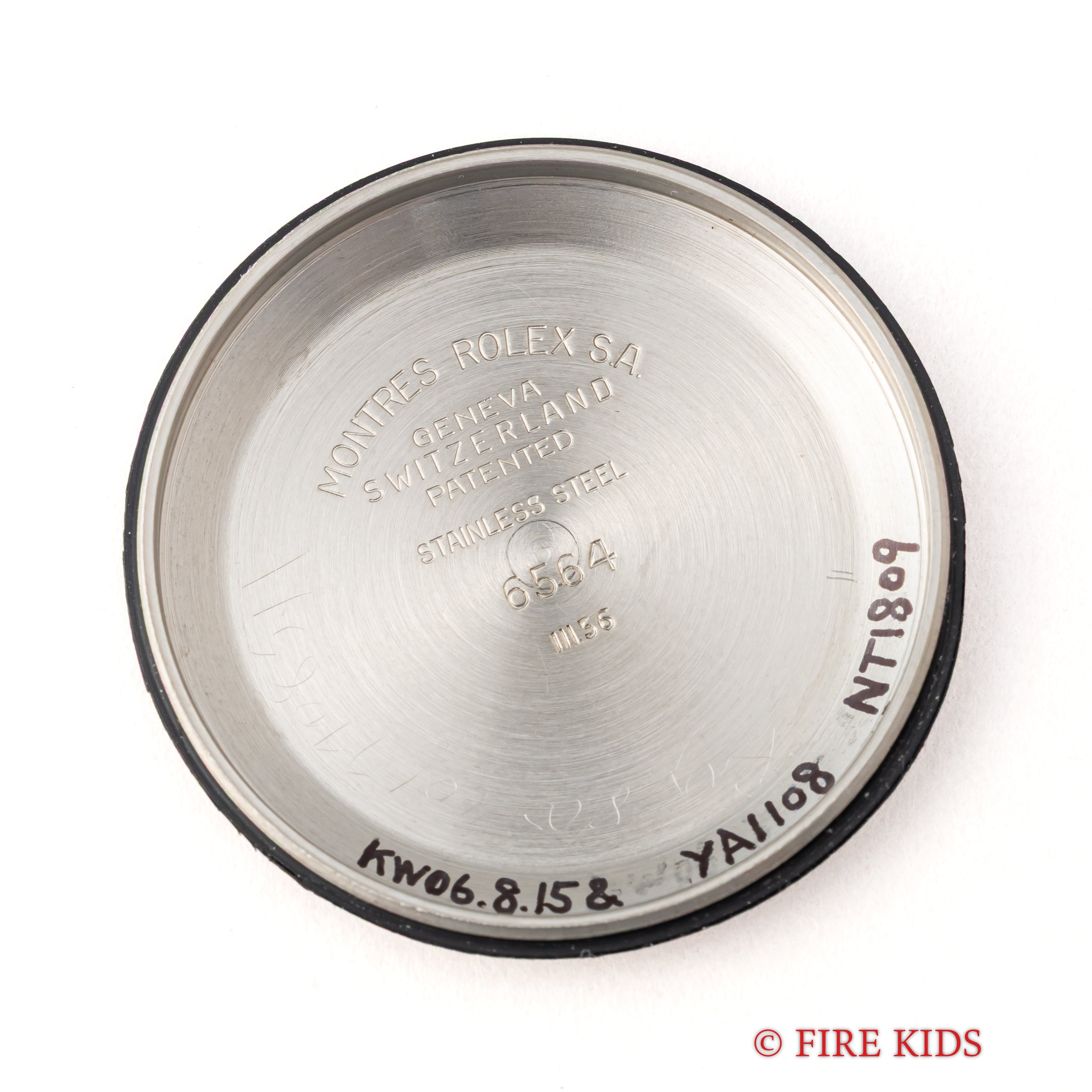 ロレックス オイスターパーペチュアル 1956年製 Ref.6564 自動巻き Cal.1030 パティーナダイヤル