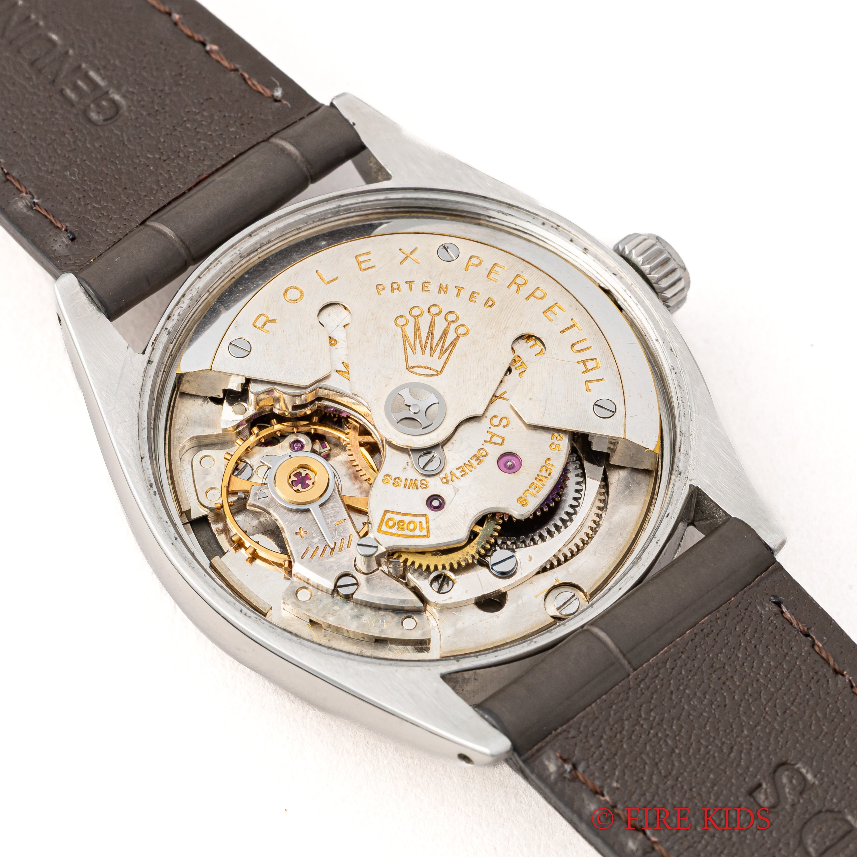 ロレックス オイスターパーペチュアル 1956年製 Ref.6564 自動巻き Cal.1030 パティーナダイヤル