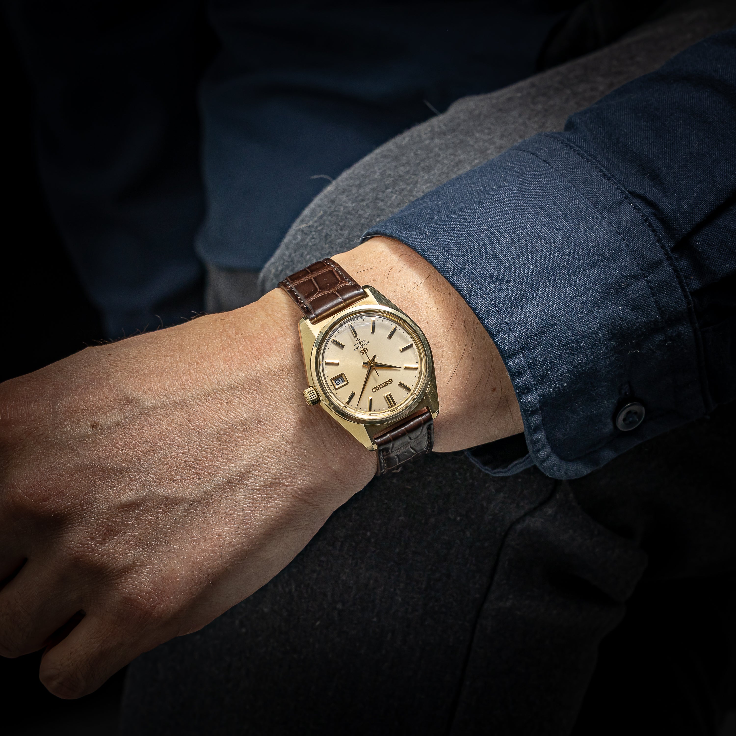 グランドセイコー ハイビート 36000 1969年製 Ref.4522-8000 CAPゴールド 45GS