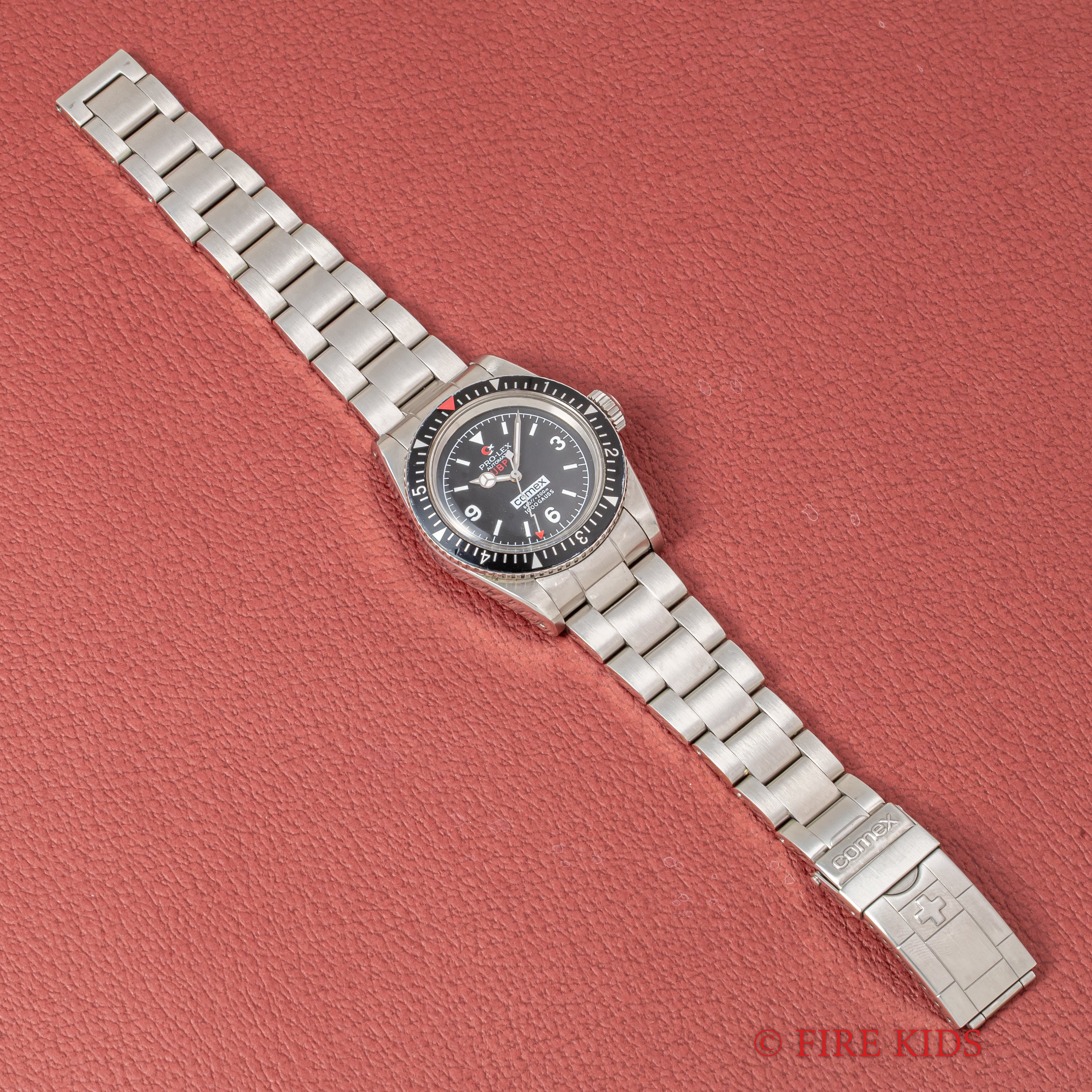 PRO-LEX SUBPRO COMEX2000 稲妻針 耐磁ケース 2000年代製 自動巻 箱・ギャラ付