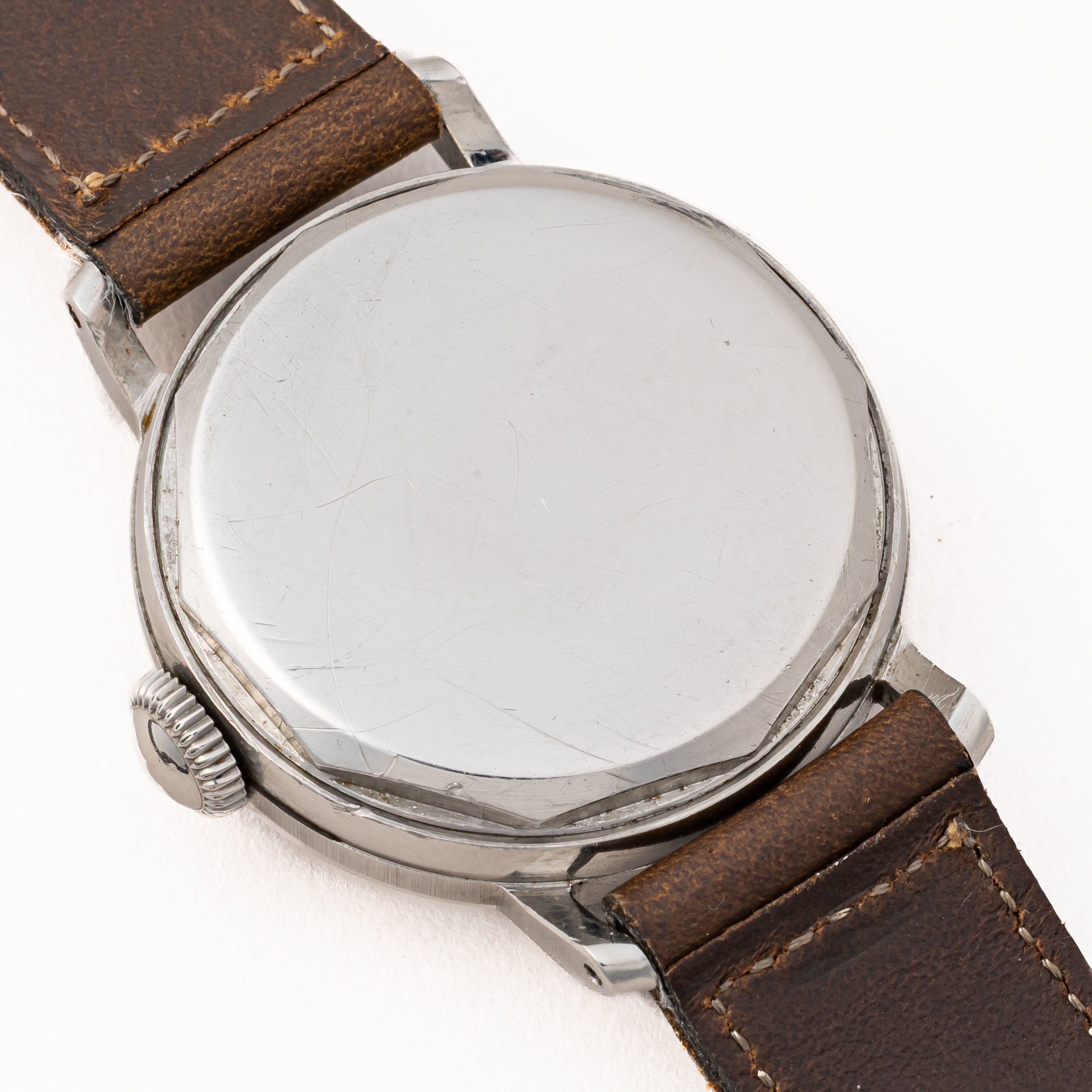 ミドー マルチフォート ラージケース オリジナルブラックダイヤル1940年代 バンパー式オートマチック