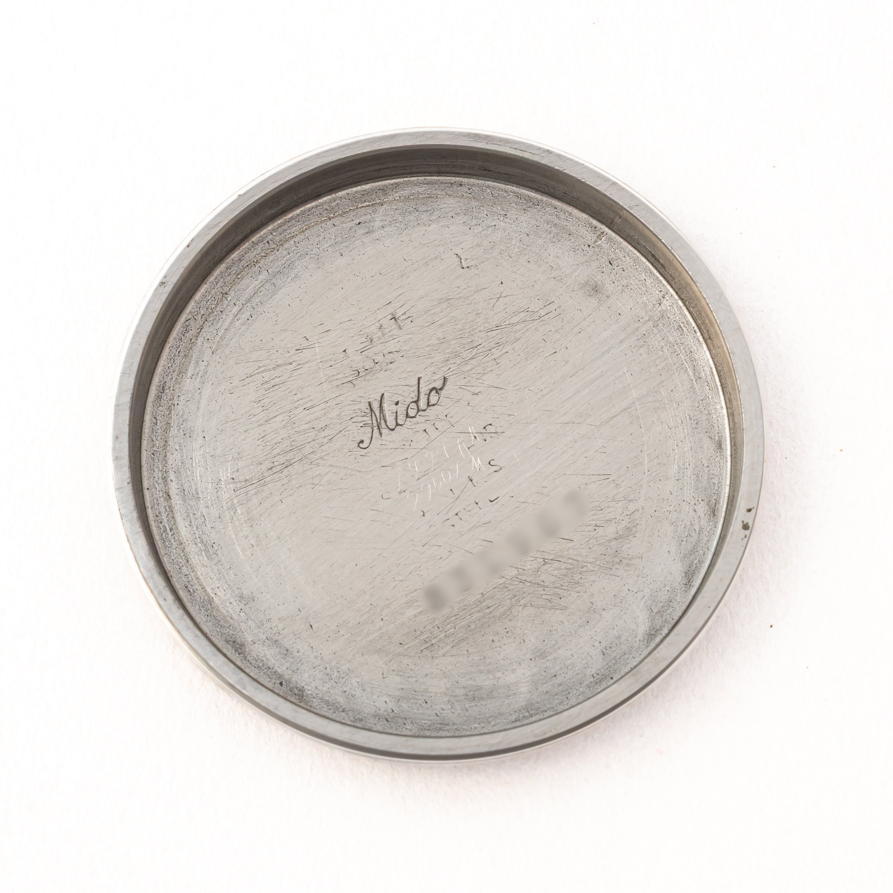 ミドー マルチフォート ラージケース オリジナルブラックダイヤル1940年代 バンパー式オートマチック