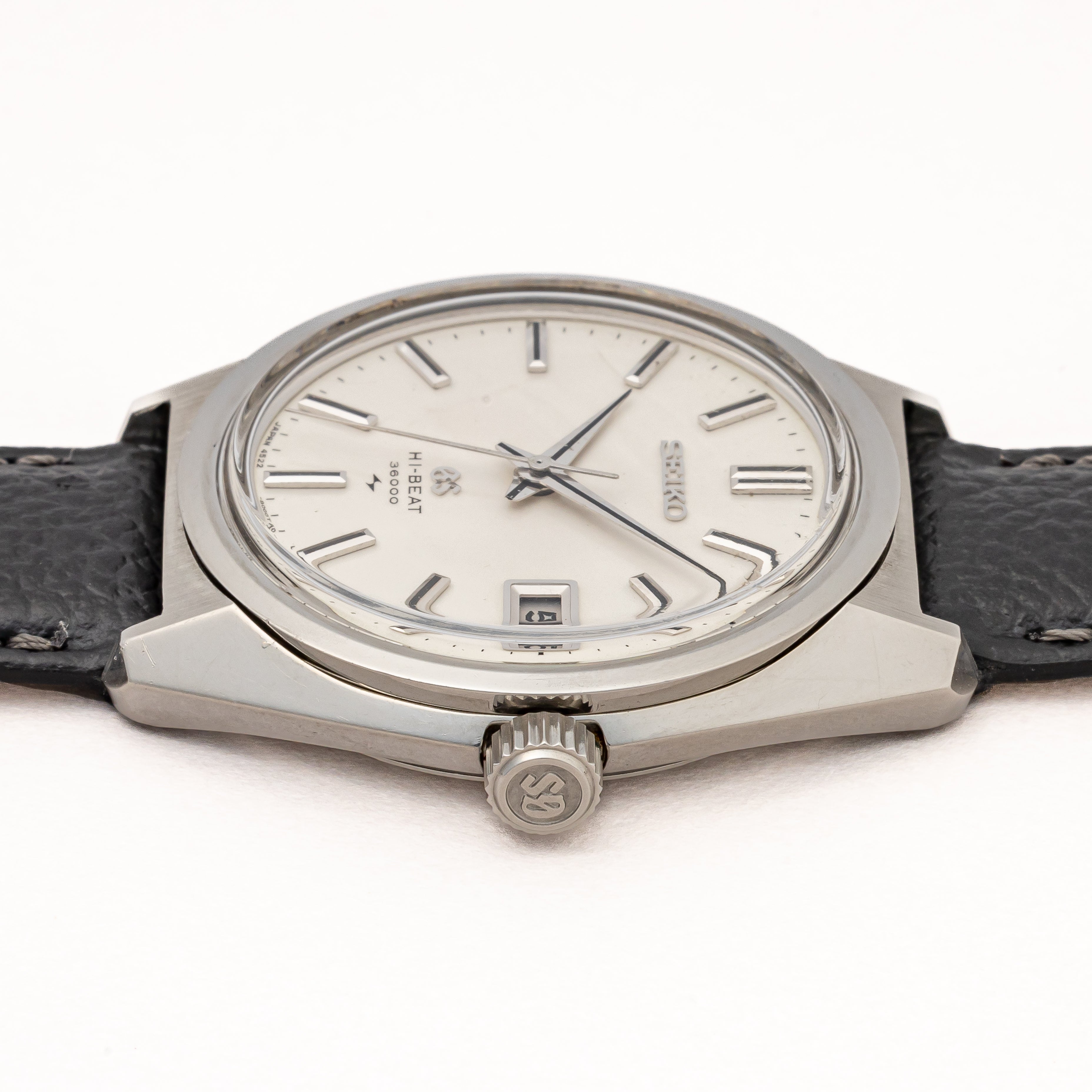 グランドセイコー ハイビート 1971年製 手巻き 45GS Ref.4522-8000 純正尾錠付き