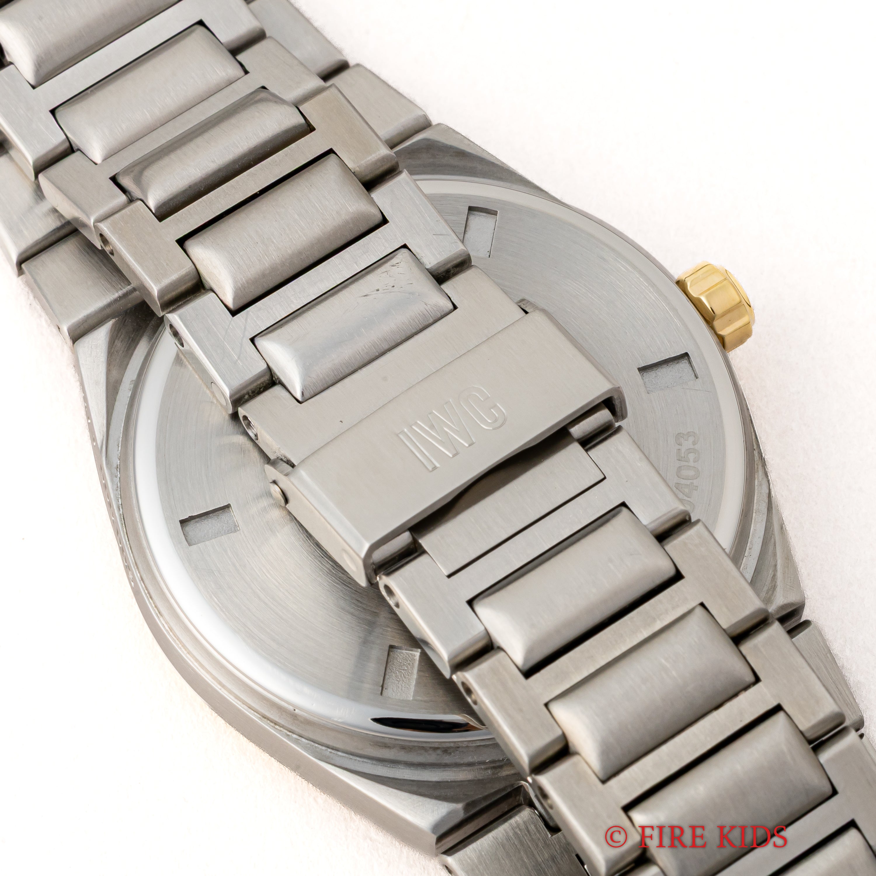 IWC インヂュニア 1992年製 Ref.3508 コンビ ジェンタデザイン 耐磁時計 自動巻きクロノメーター