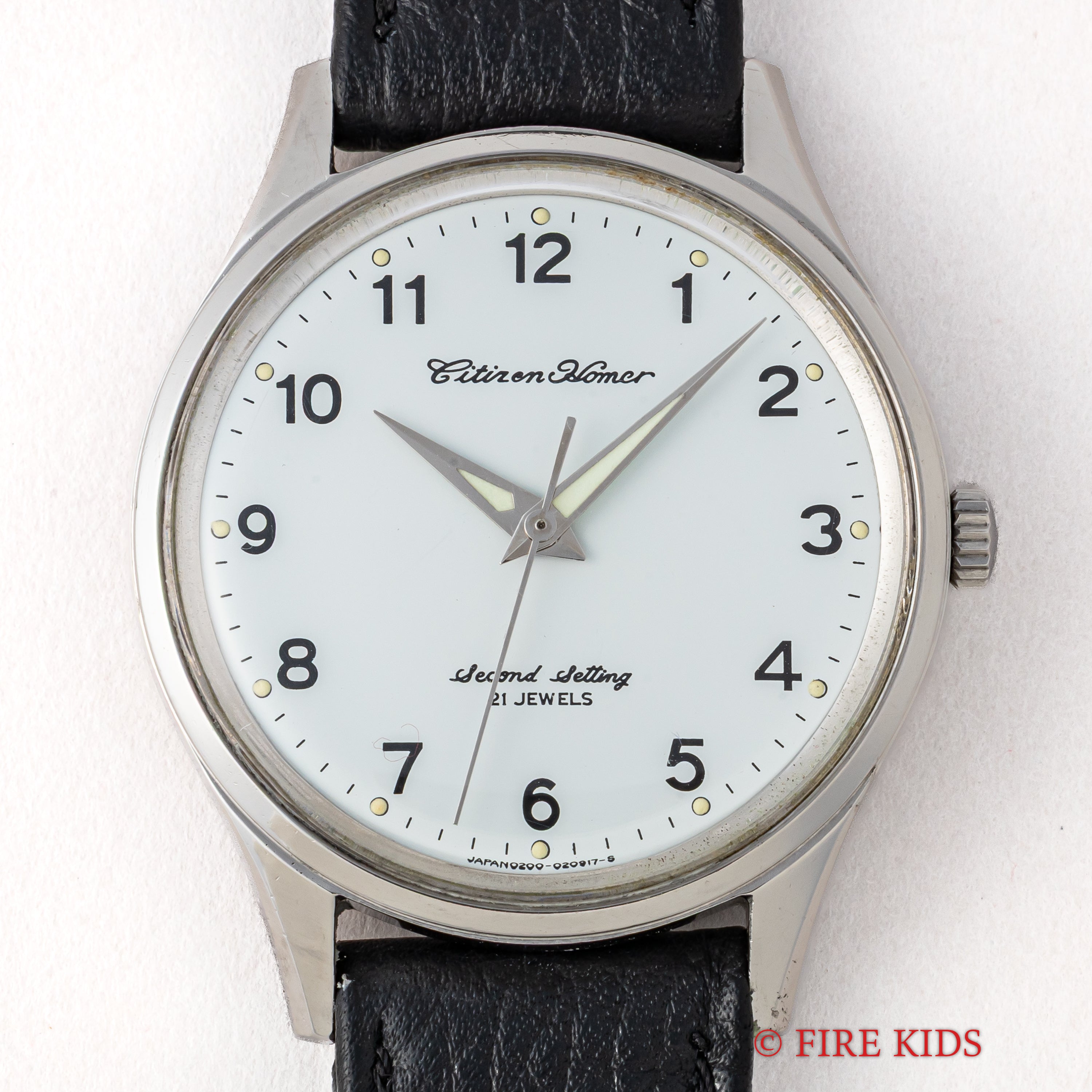 シチズン ホーマー 新幹線 1974年製 手巻き 鉄道時計