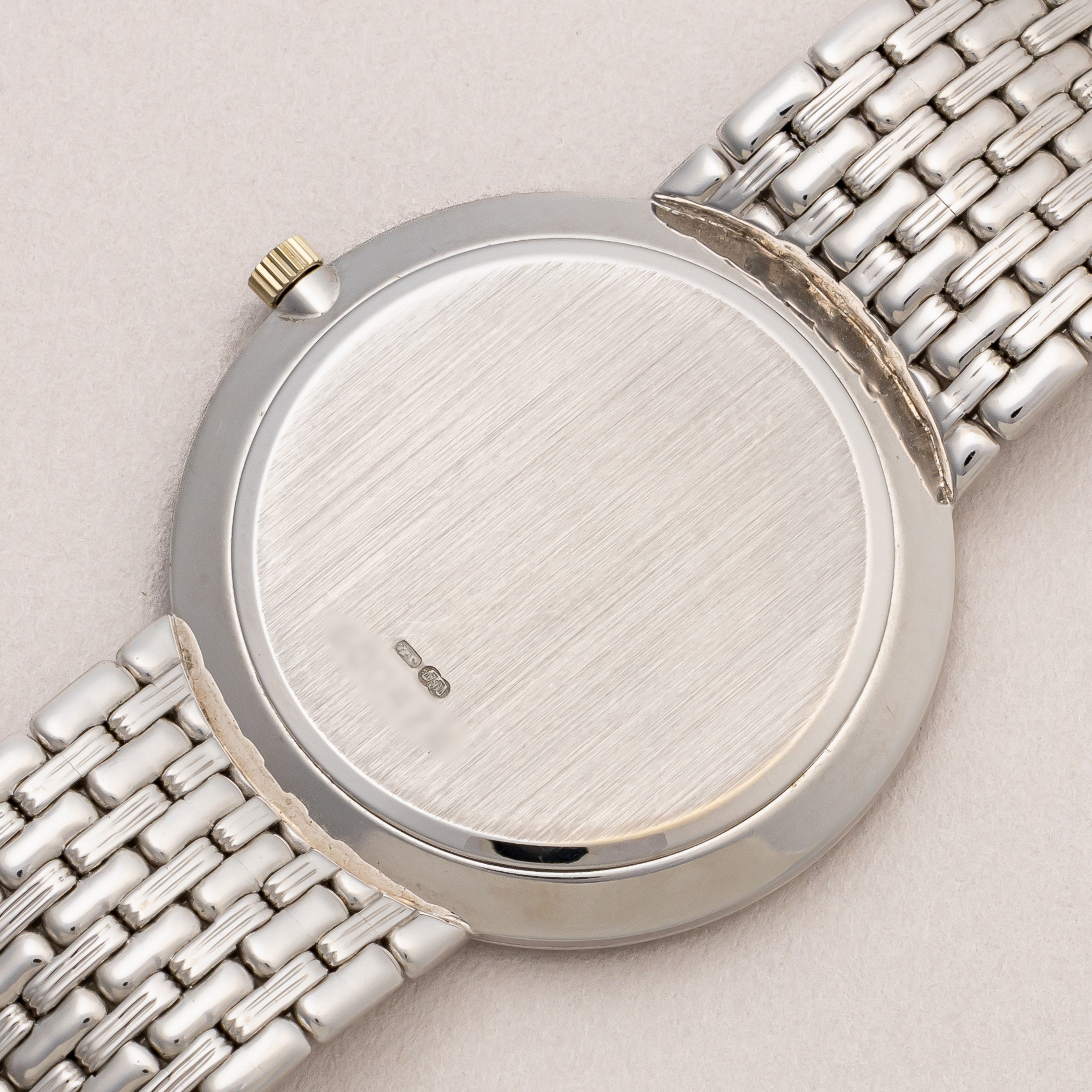 ヴァシュロン・コンスタンタン ラウンドケース 2000年代製 Ref.33093 18金ホワイトゴールド 革ケース付き