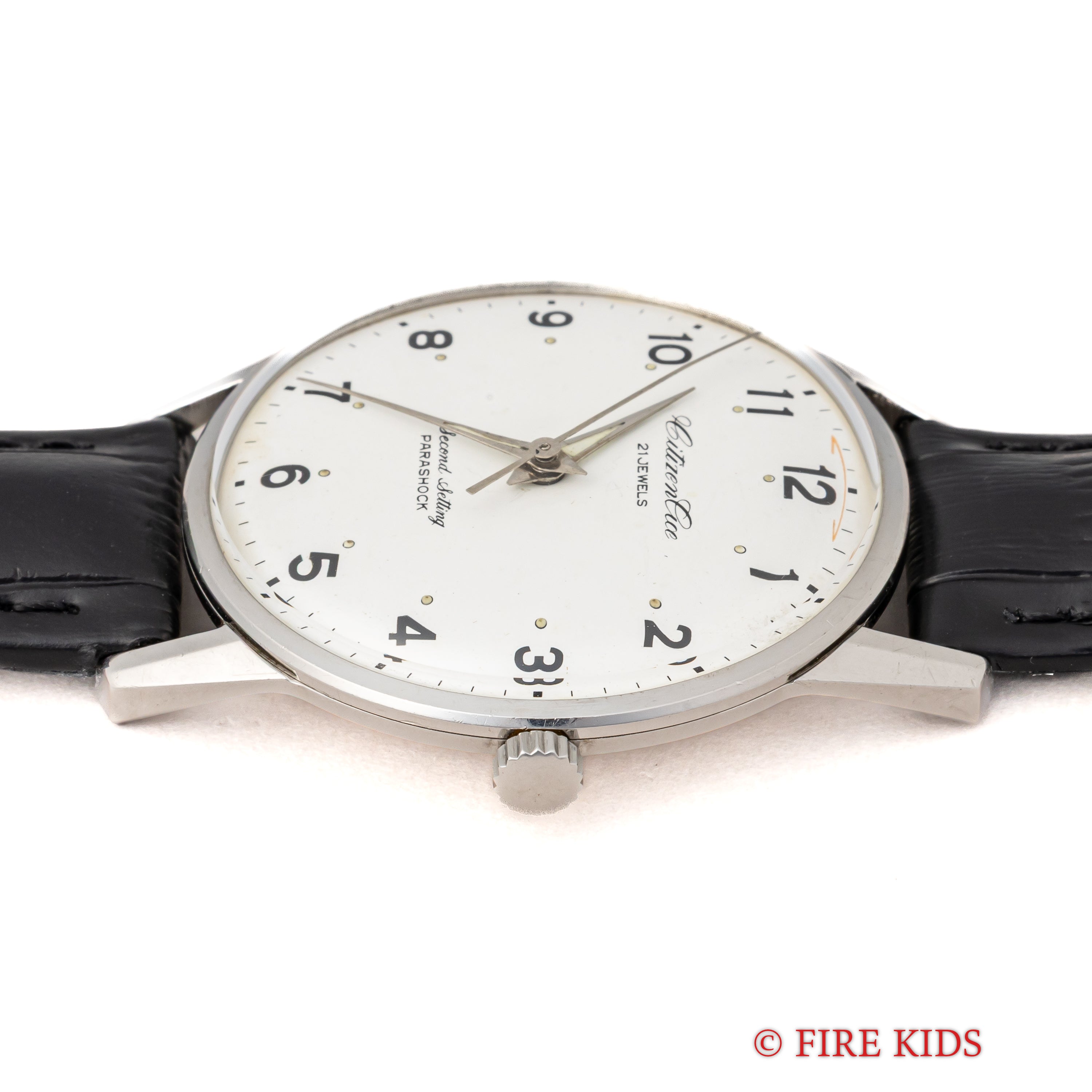 シチズン エース 国鉄 1966年製 鹿児島鉄道管理局 手巻き 鉄道時計 秒針規制機能付き