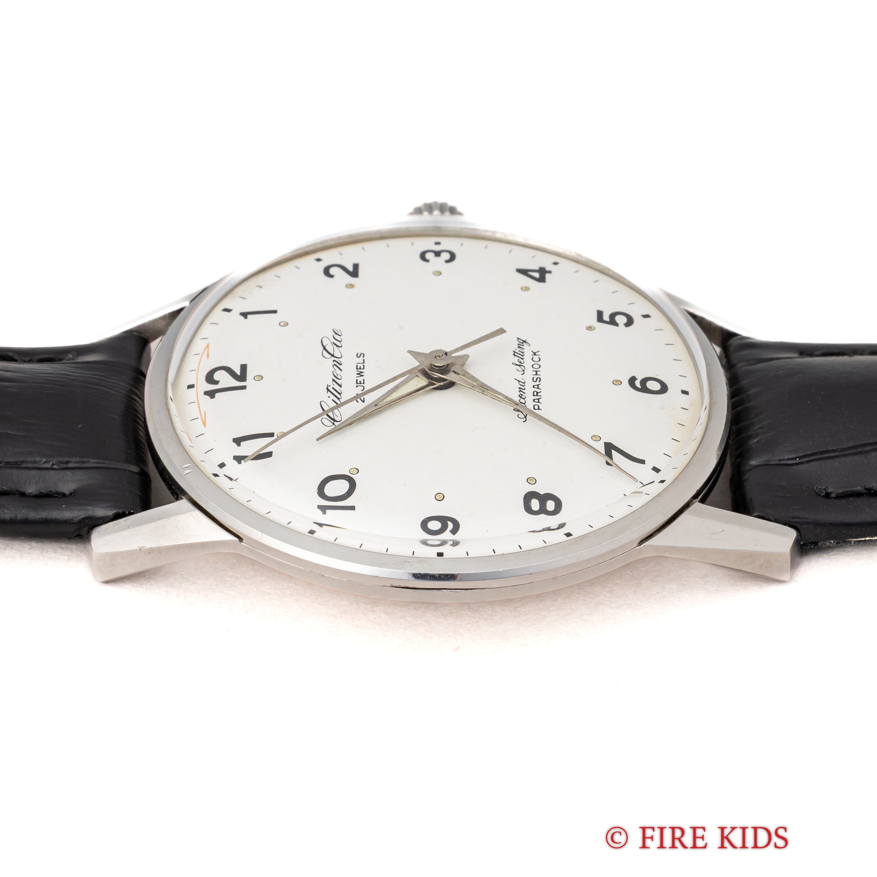 シチズン エース 国鉄 1966年製 鹿児島鉄道管理局 手巻き 鉄道時計 秒針規制機能付き