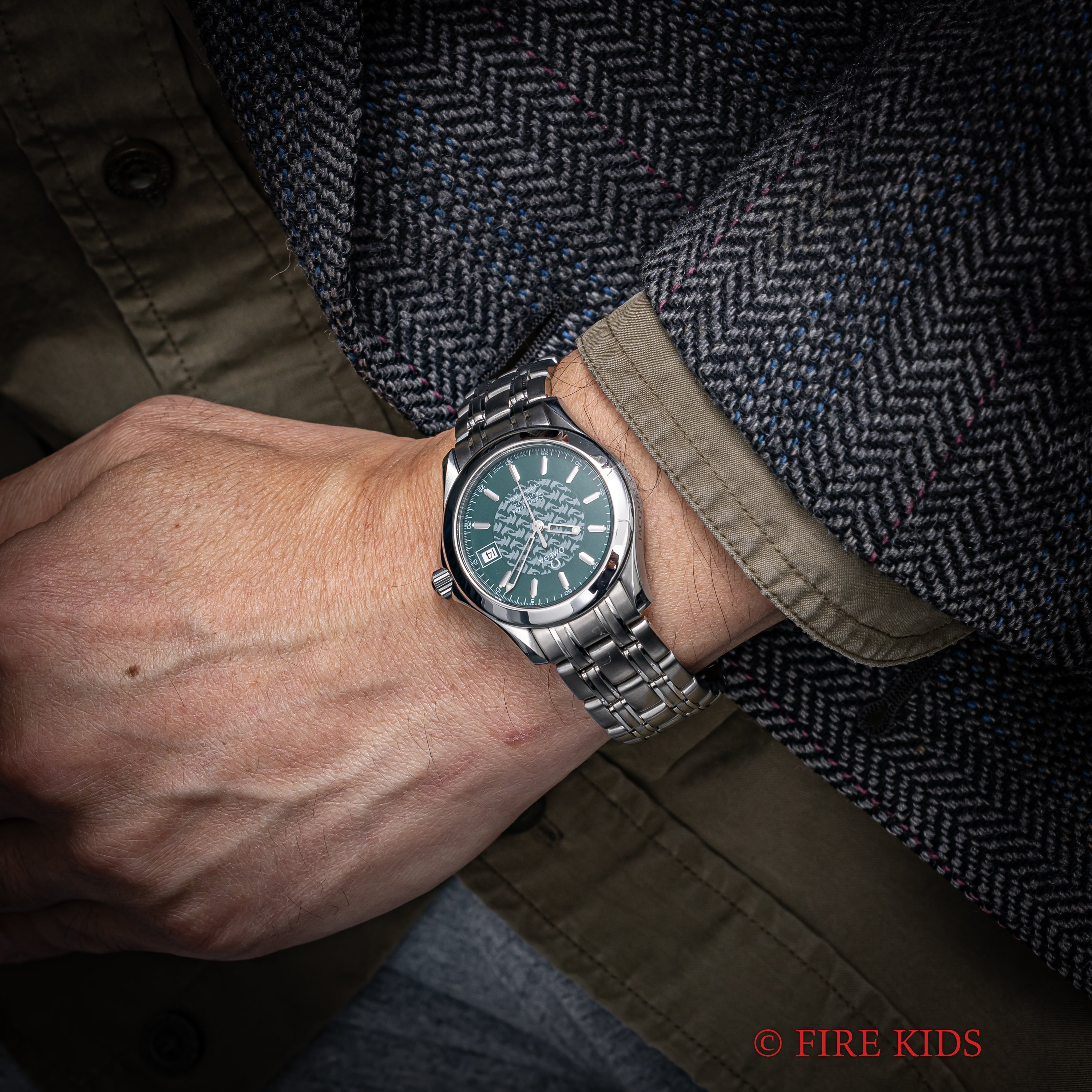 オメガ シーマスター120 ジャック・マイヨール 1998年製 限定モデル 自動巻き Ref.2506.70/168.1614 Cal.1120 ギャラ付き