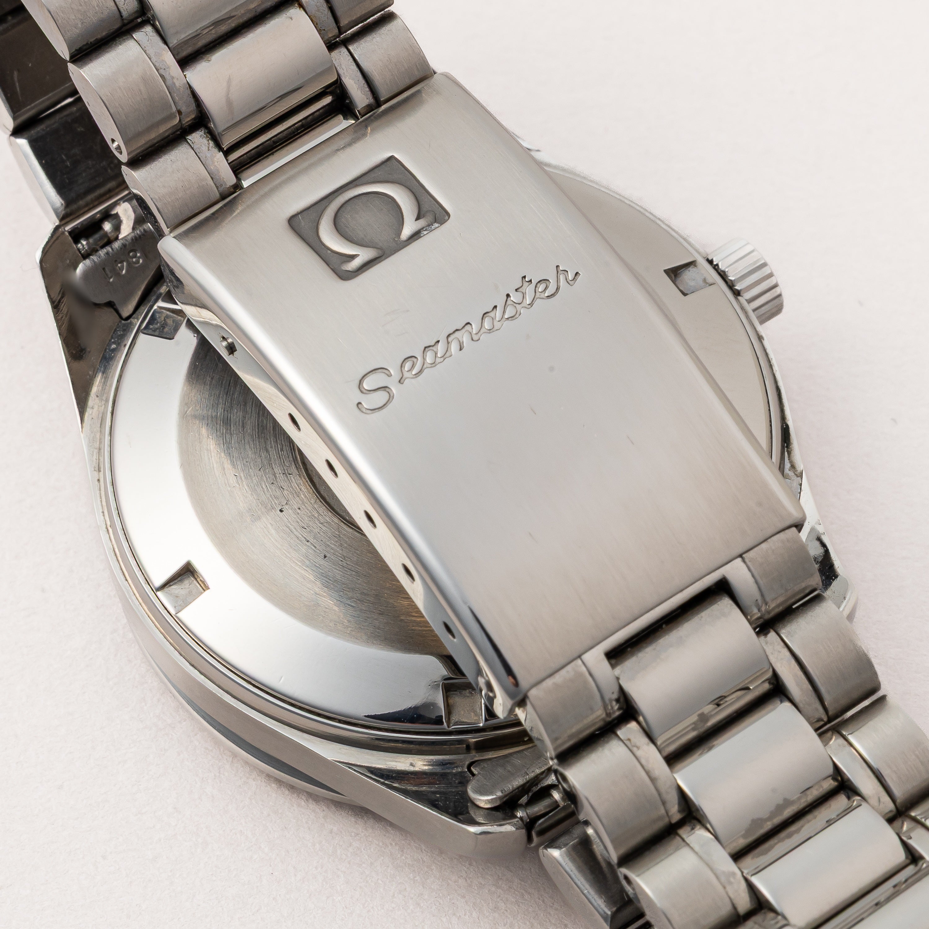 オメガ クラシック デイデイト 1995年~1997年製 シルバーダイヤル ブレス付き