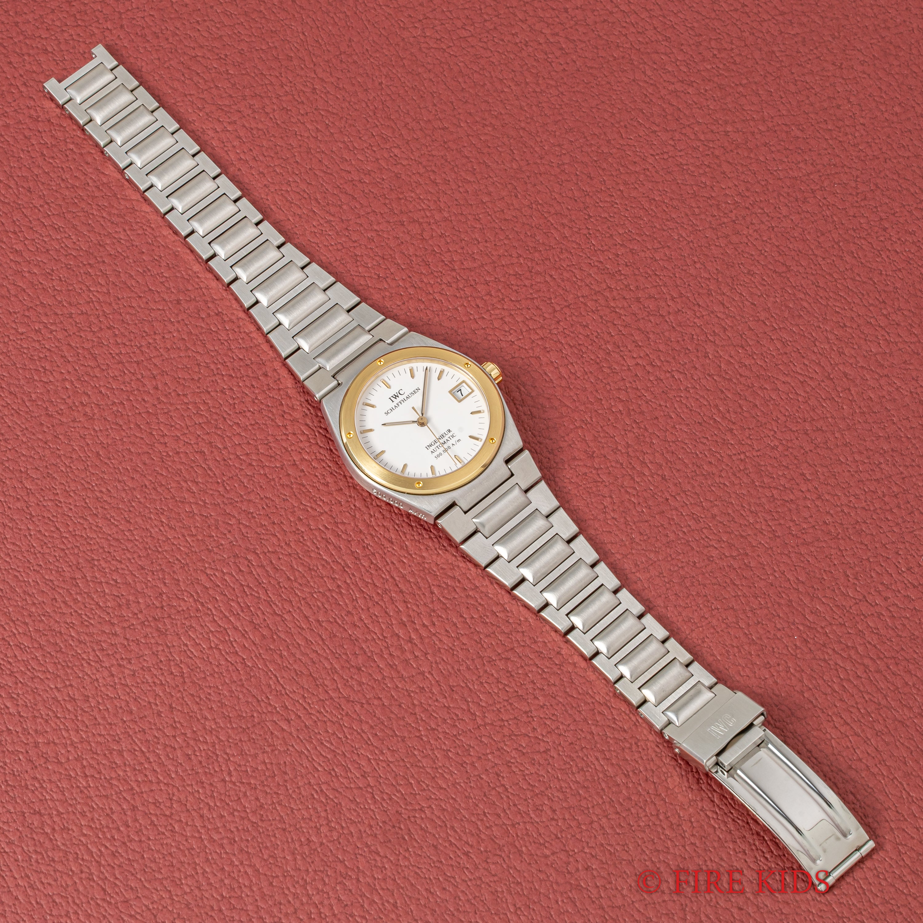 IWC インヂュニア 1992年製 Ref.3508 コンビ ジェンタデザイン 耐磁時計 自動巻きクロノメーター