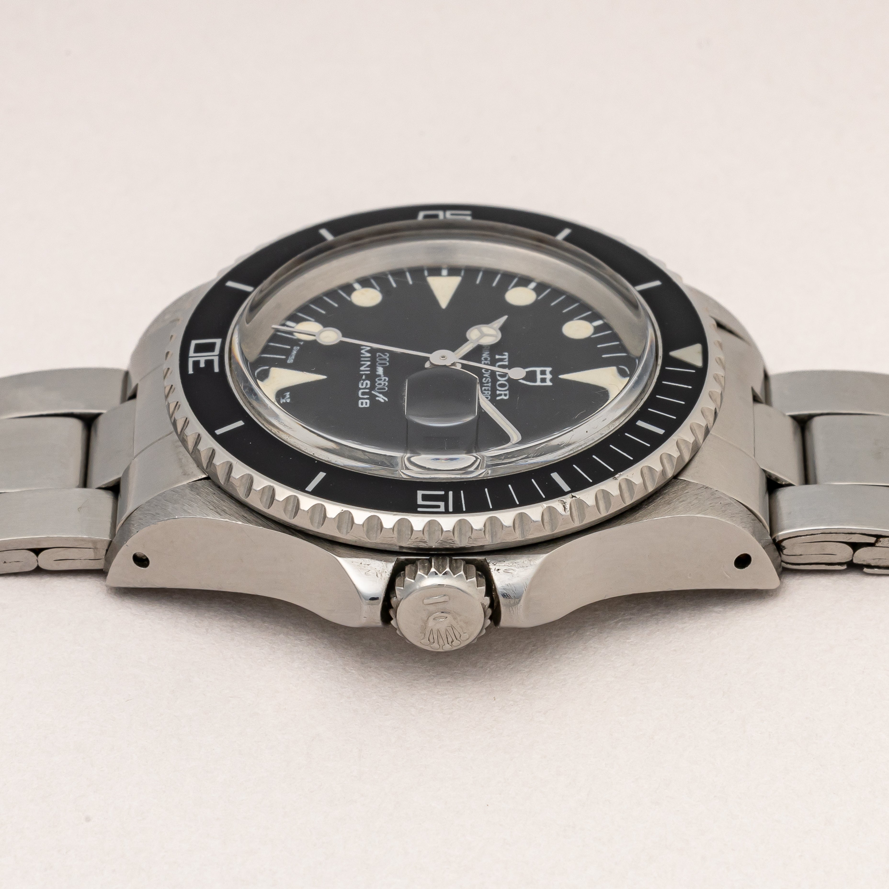 チューダー ミニサブ 1990年製 Ref.73090 ブラックダイヤル