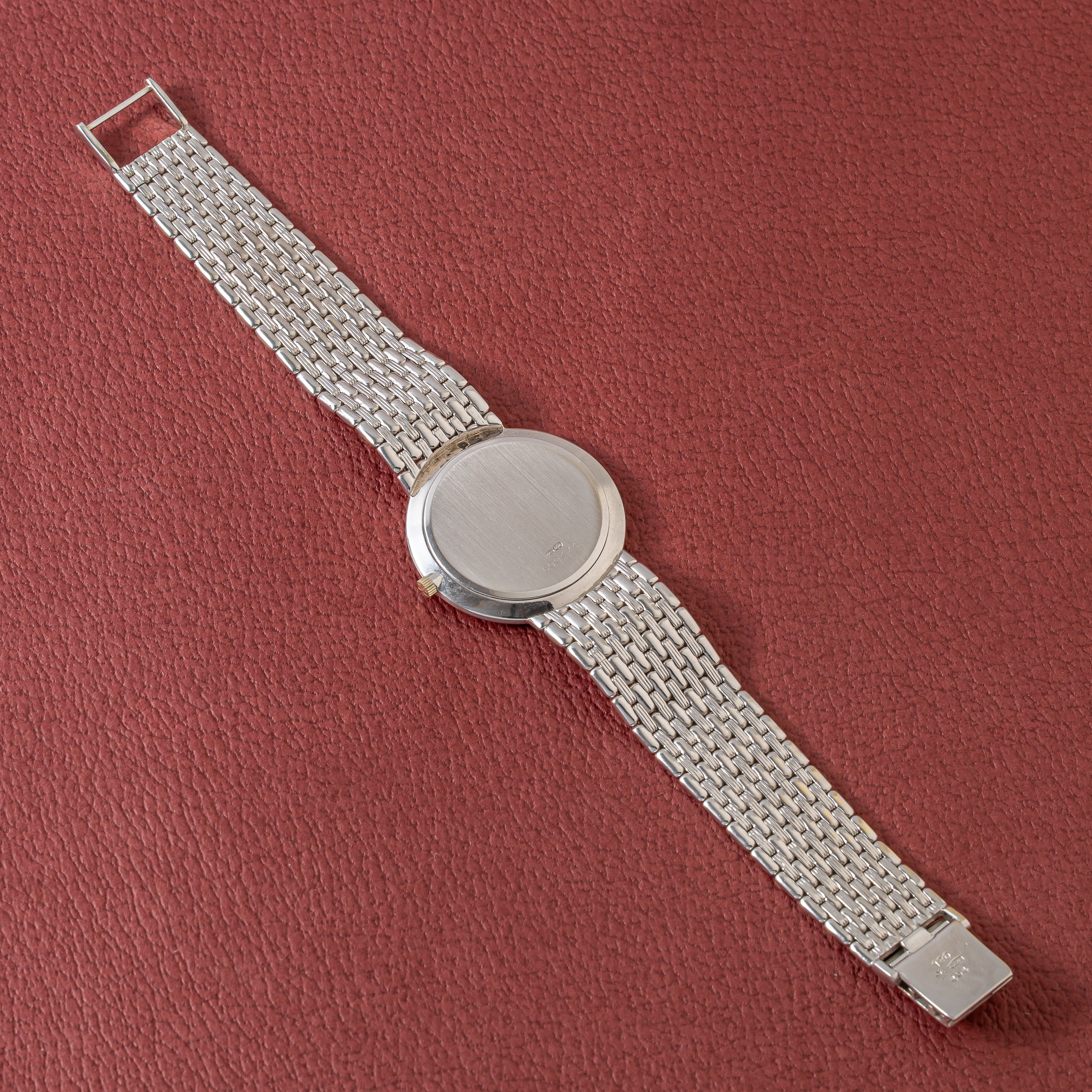 ヴァシュロン・コンスタンタン ラウンドケース 2000年代製 Ref.33093 18金ホワイトゴールド 革ケース付き