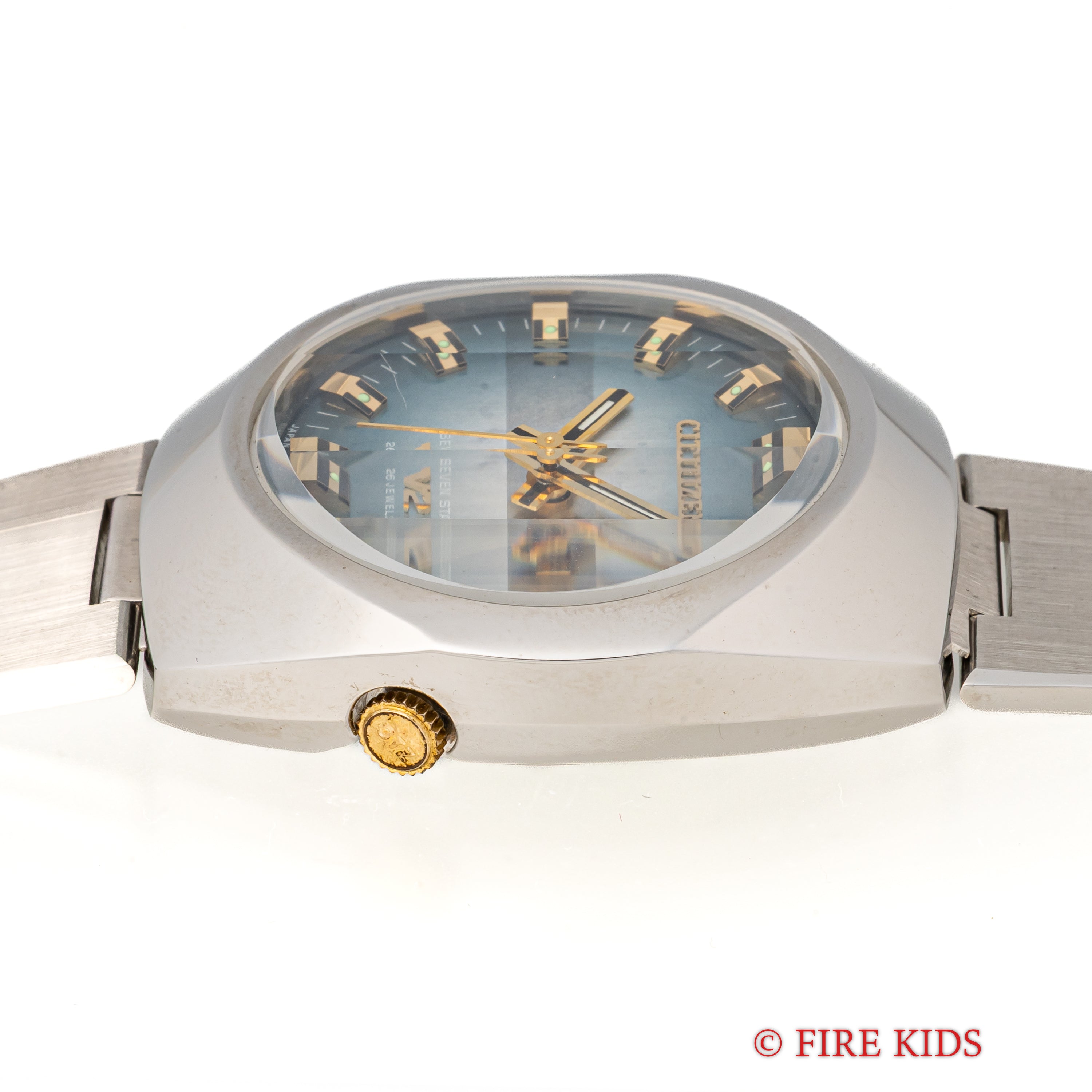 シチズン セブンスターV2 1973年製 ブルーグラデーション Ref.Ref.4-771133TA N.O.S タグ付き