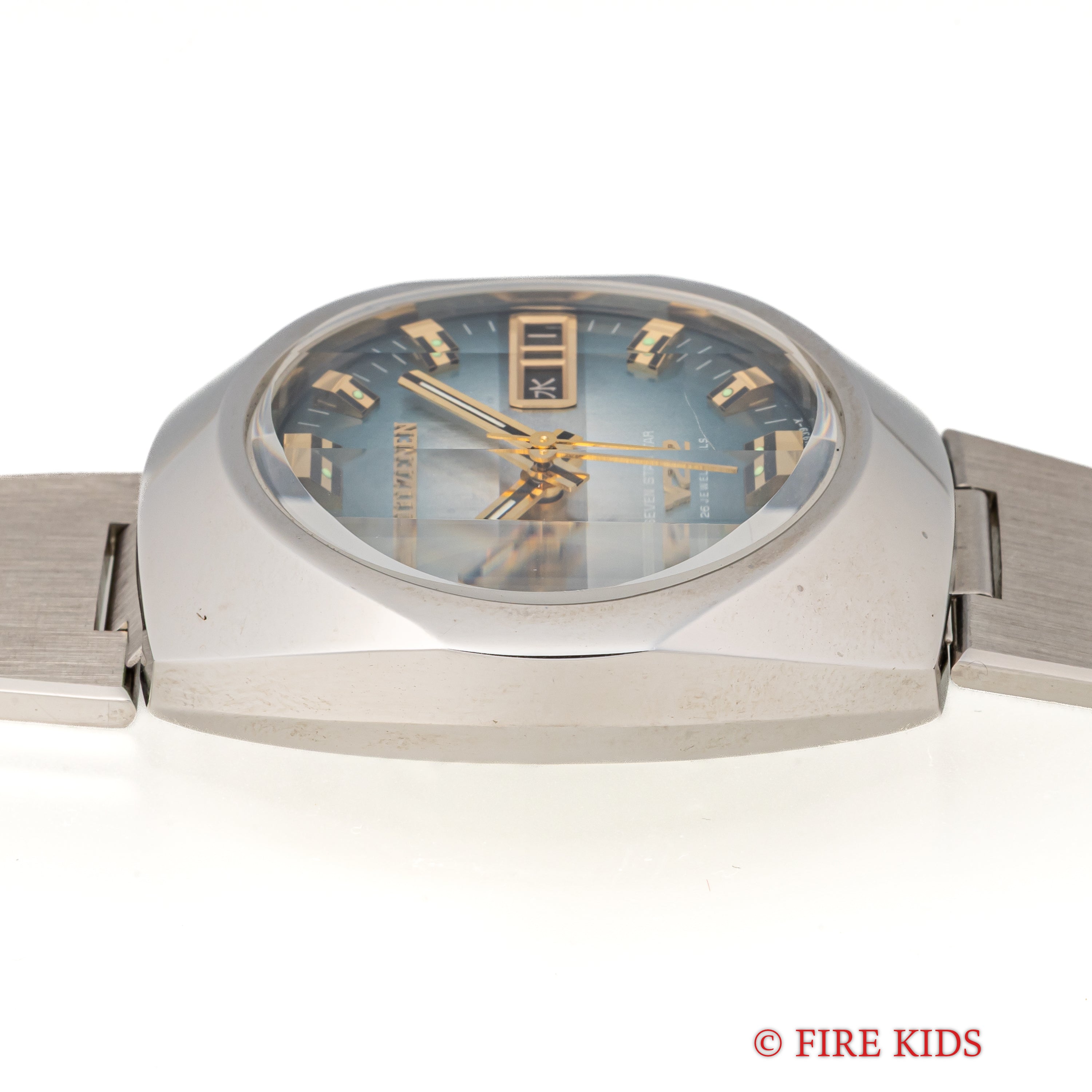 シチズン セブンスターV2 1973年製 ブルーグラデーション Ref.Ref.4-771133TA N.O.S タグ付き