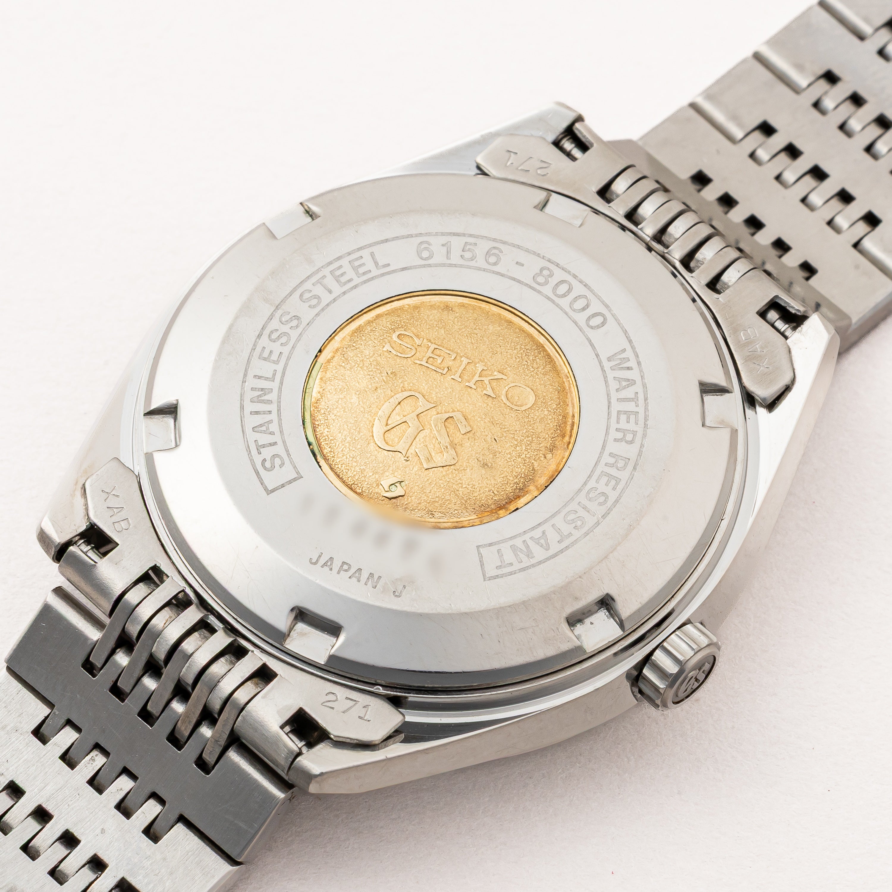 グランドセイコー スペシャル 1971年製 Ref.6156-8000 10振動自動巻き 61GSSP 純正GSブレス