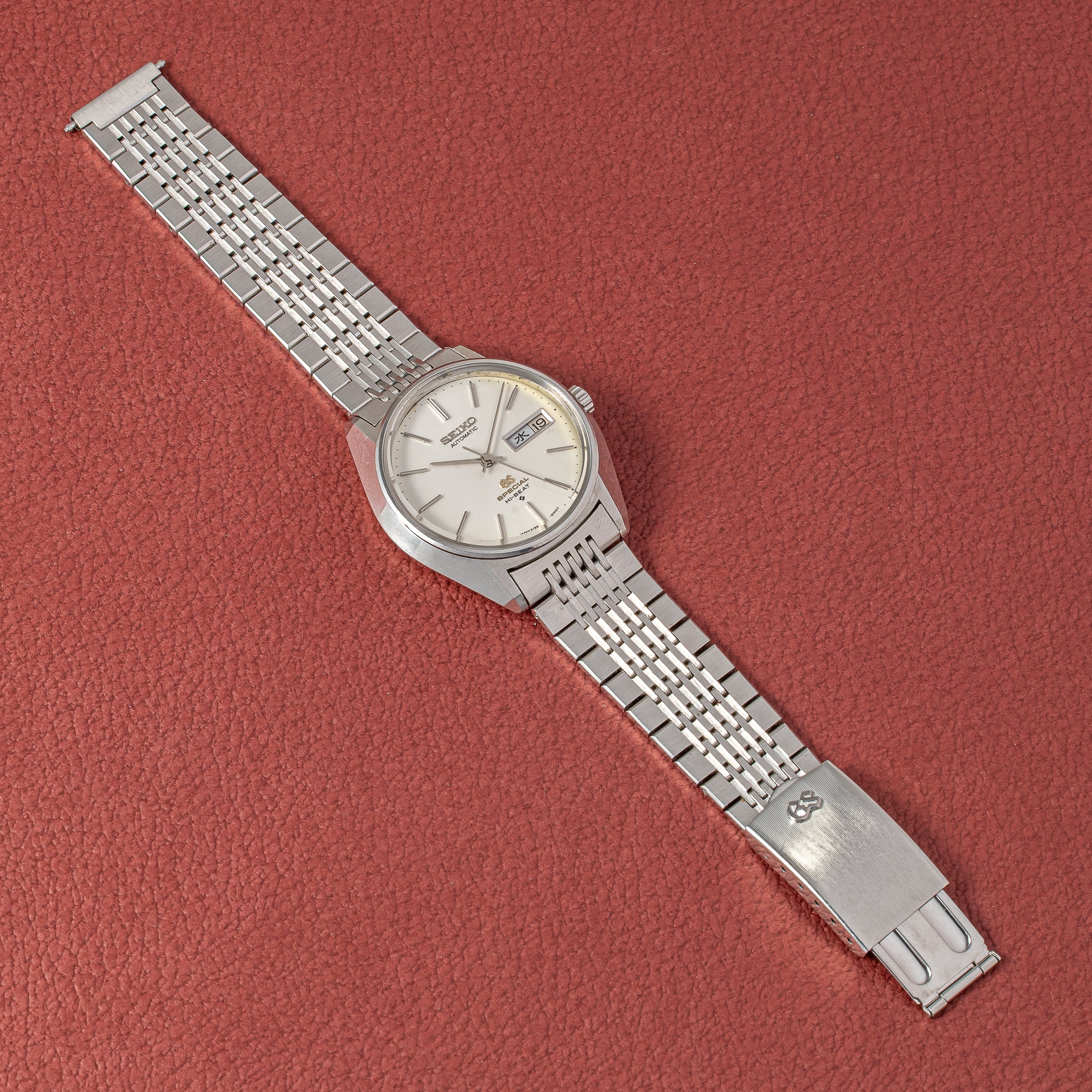グランドセイコー スペシャル 1971年製 Ref.6156-8000 10振動自動巻き 61GSSP 純正GSブレス