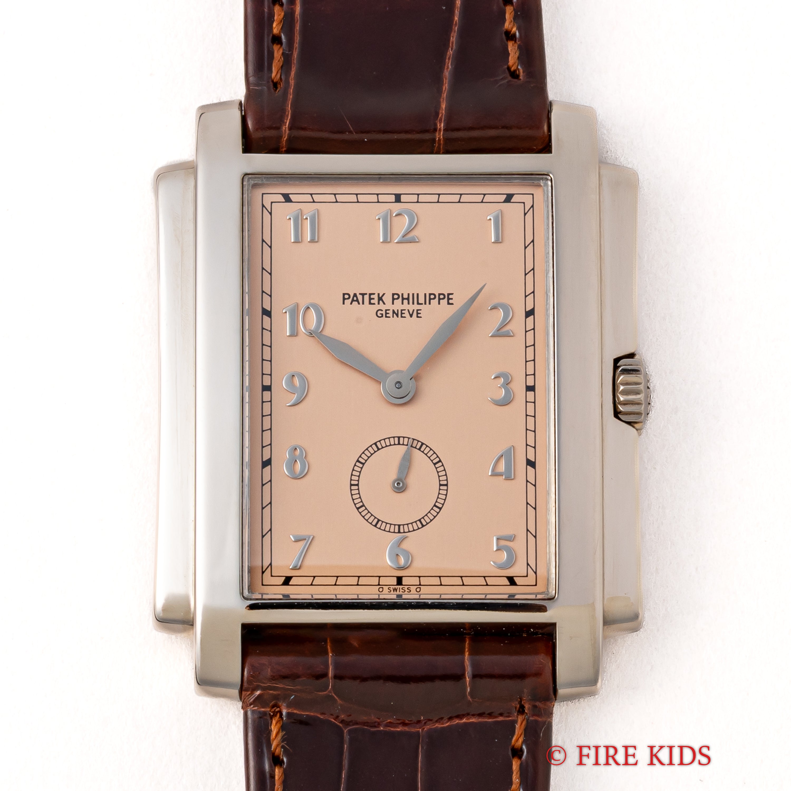 パテック・フィリップ ゴンドーロ 2000年代製 18金無垢ホワイトゴールド Ref.5024G-001 Cal.215 手巻き 箱、取扱説明書、冊子付