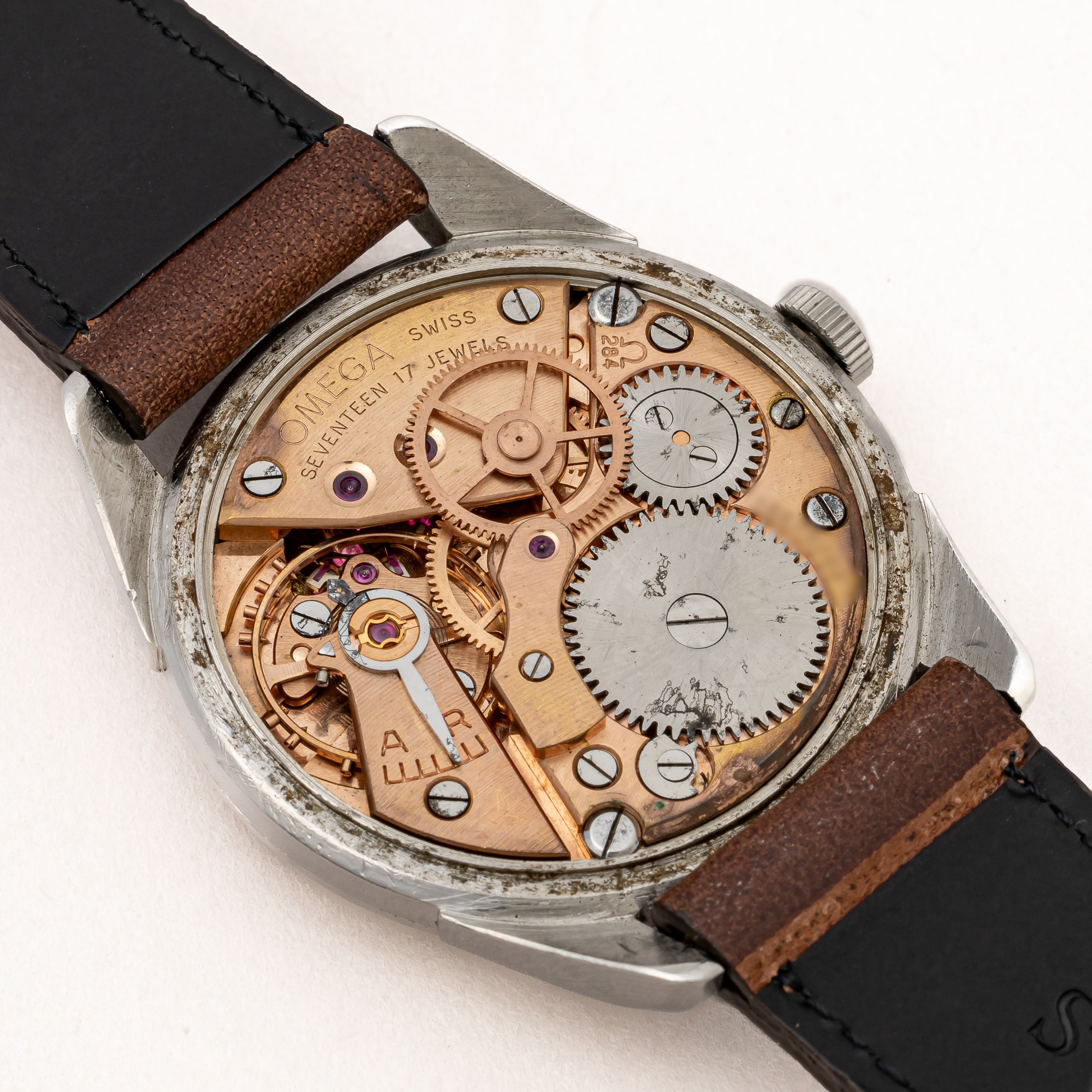 オメガ 30mmキャリバー 1958年製 Ref.2910-8SC 手巻き Cal.284