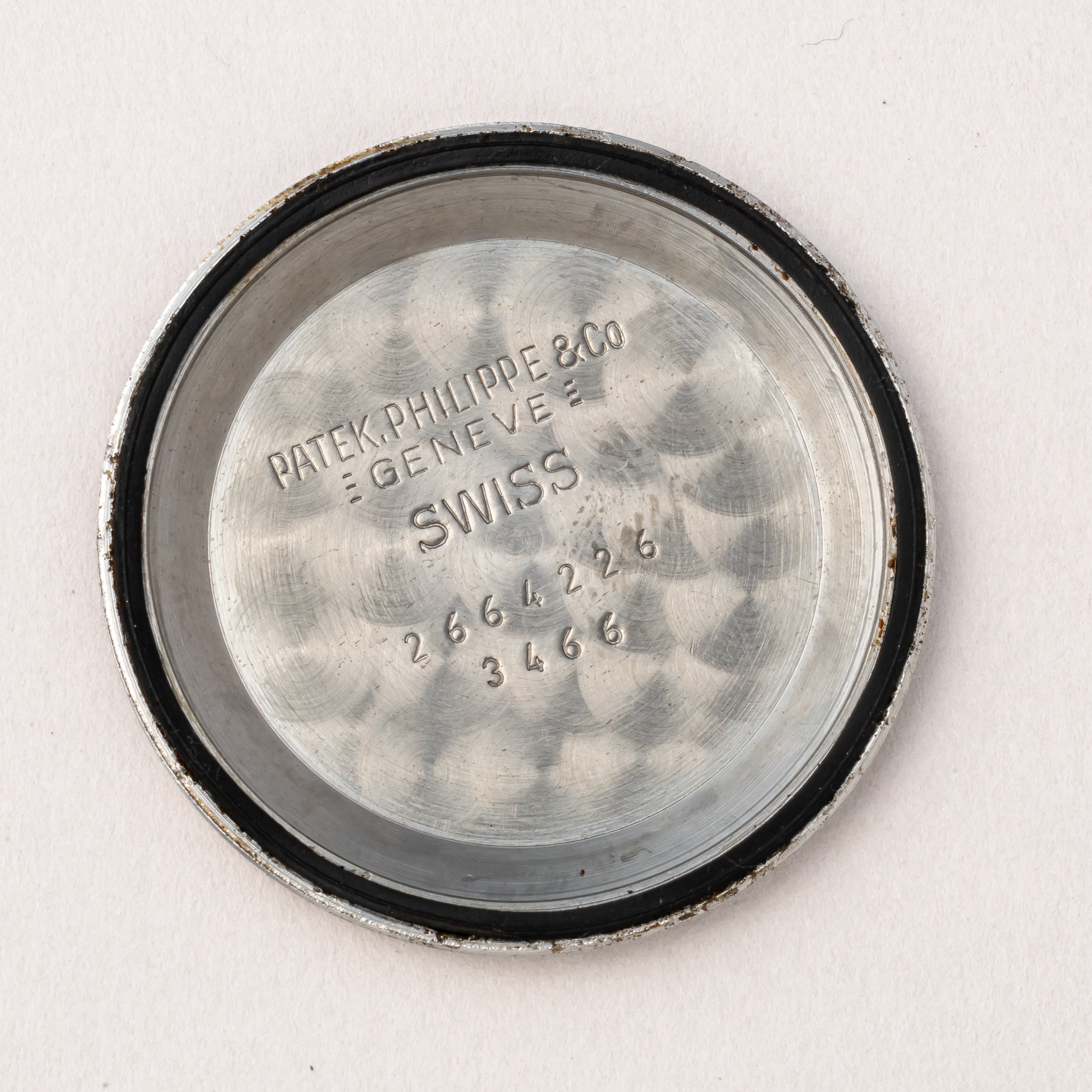 パテックフィリップ カラトラバ 1968年製 Ref.3466 Cal.27-460 ステンレスケース オートマチック スモールセコンド アーカイブ付き