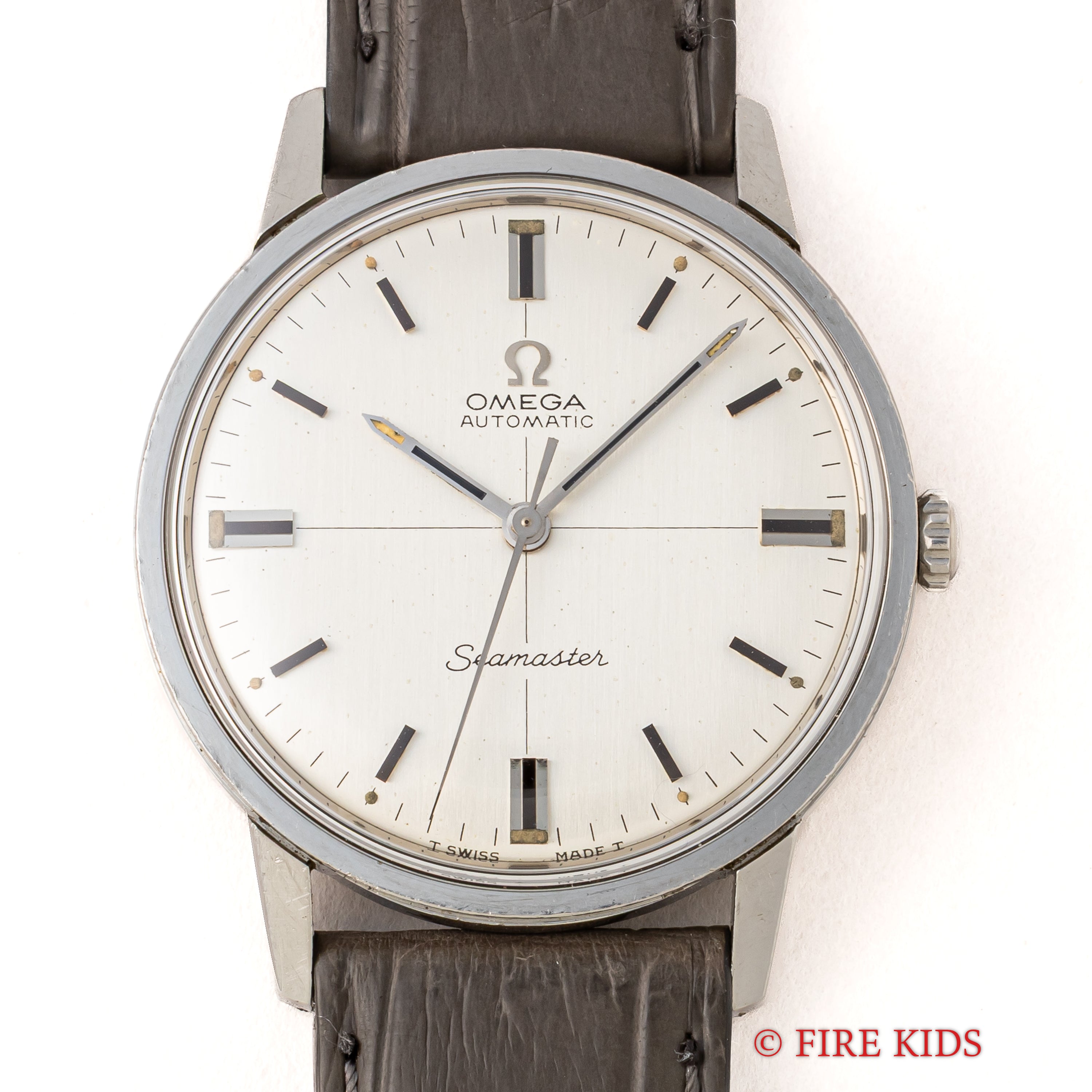 オメガ シーマスター 1967年製 Ref.165.002 Cal.552 オートマチック ノンデイト クロスライン