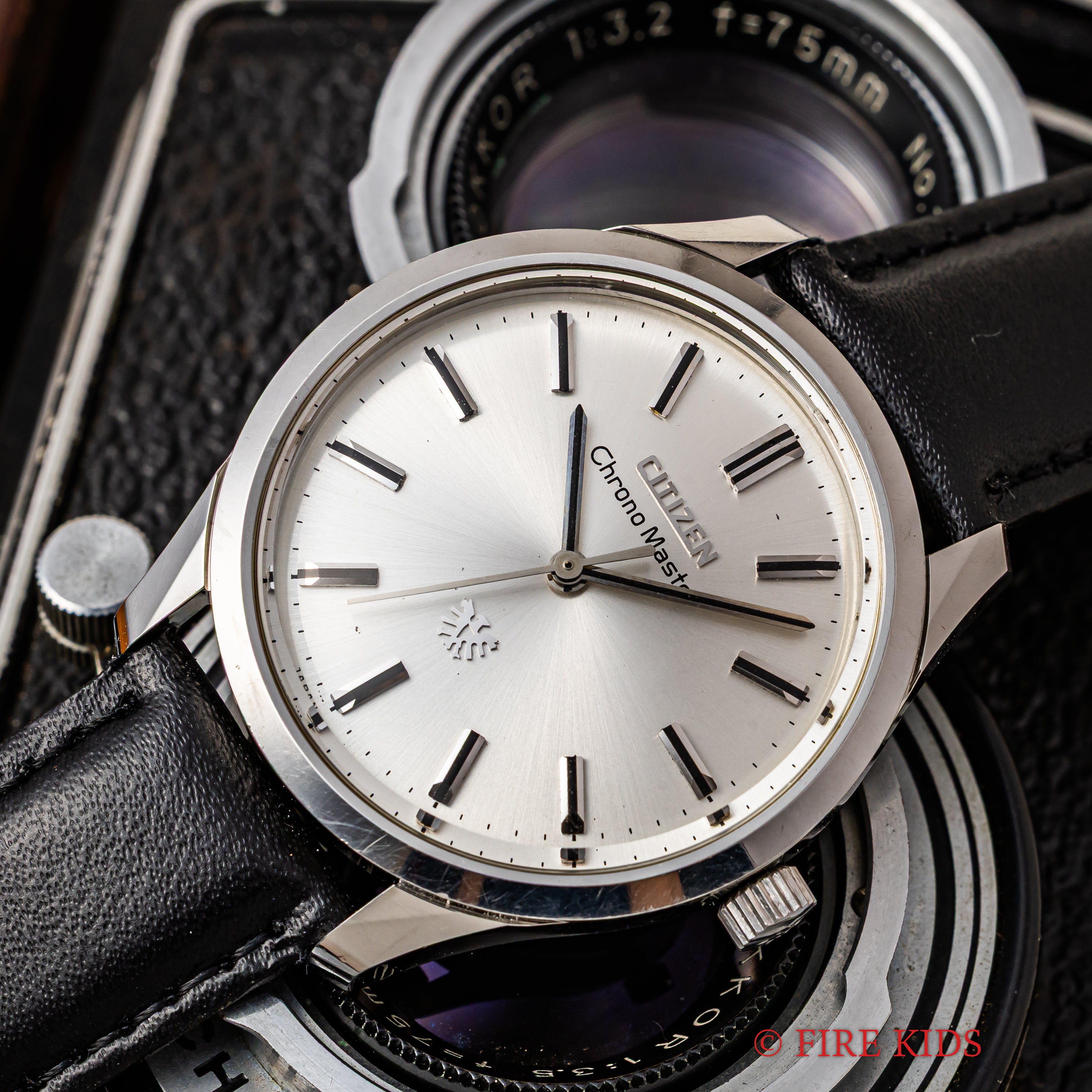 シチズン クロノマスター初期型 ノンデイト手巻き 1968年製 Ref.HOOS 3002-Y 鷲メダル