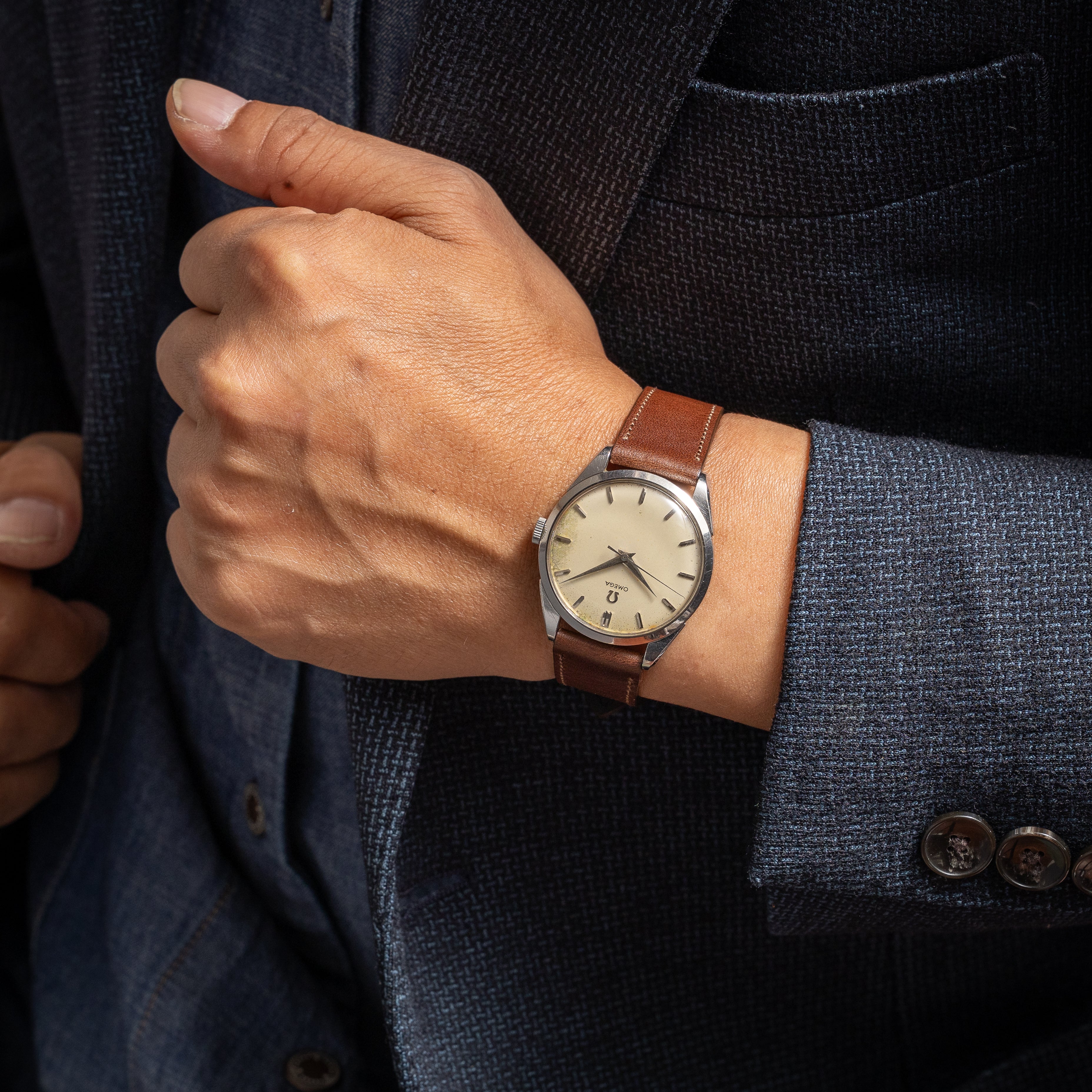 オメガ 30mmキャリバー 1958年製 Ref.2910-8SC 手巻き Cal.284