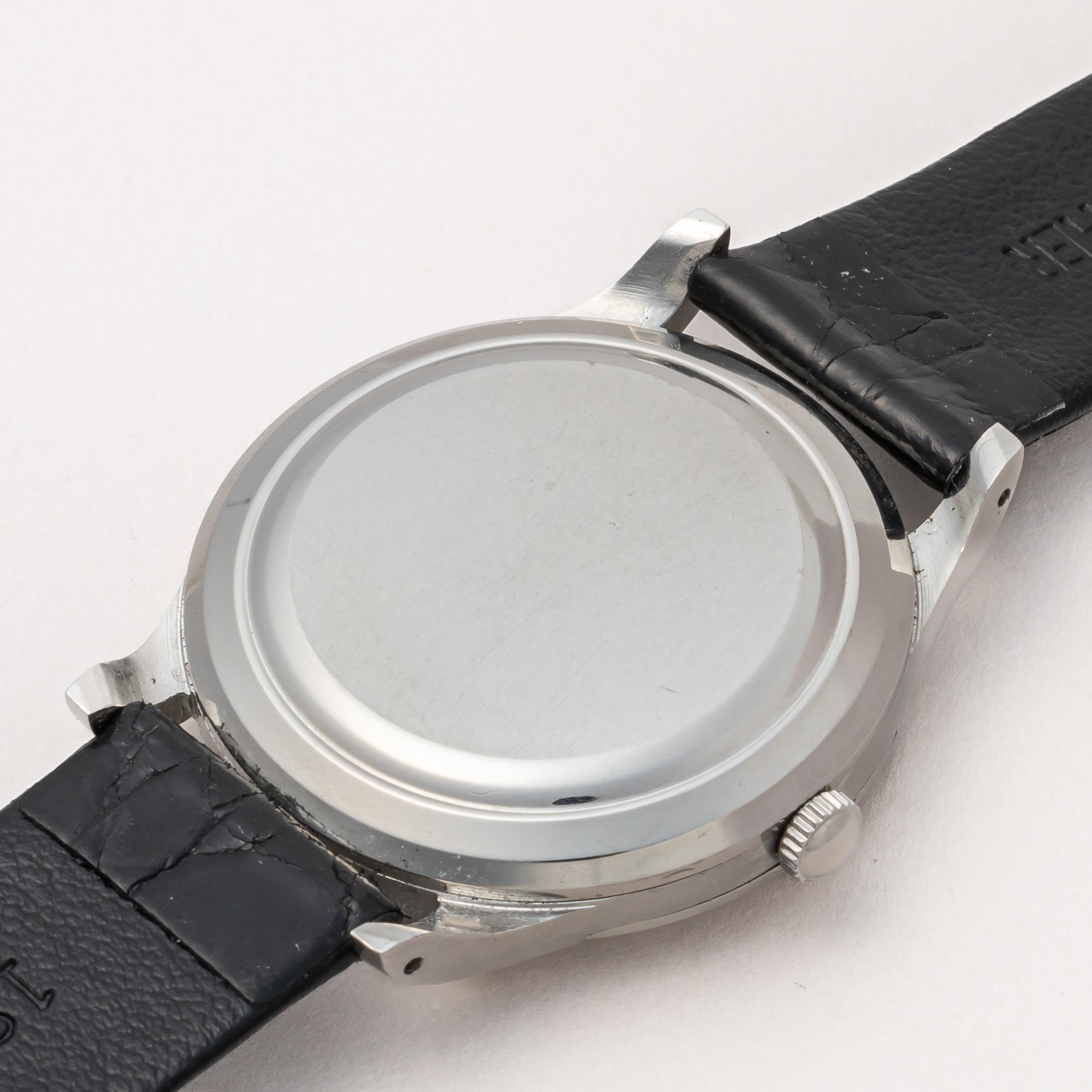 IWC ラウンドケース ノンデイト自動巻き 1962年製 Cal.853 純正尾錠付き