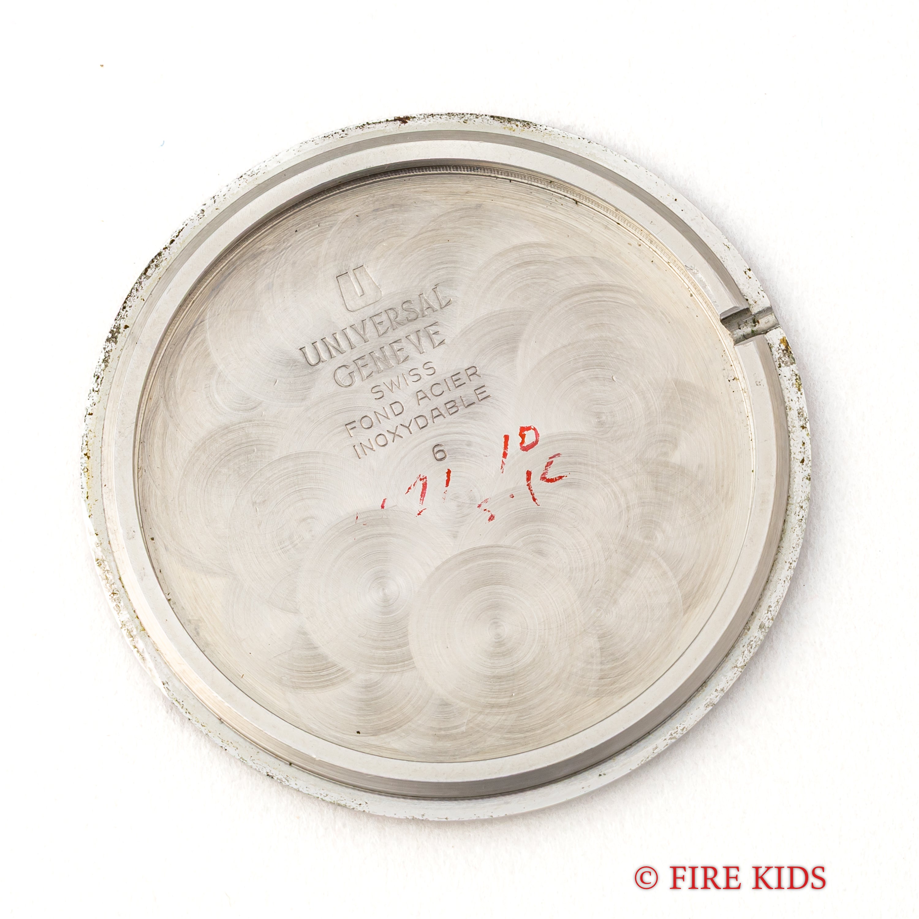 ユニバーサル・ジュネーブ ギルドシャドウ マイクロローター自動巻き Cal.2‐66 1970年代製 純正メッシュブレス