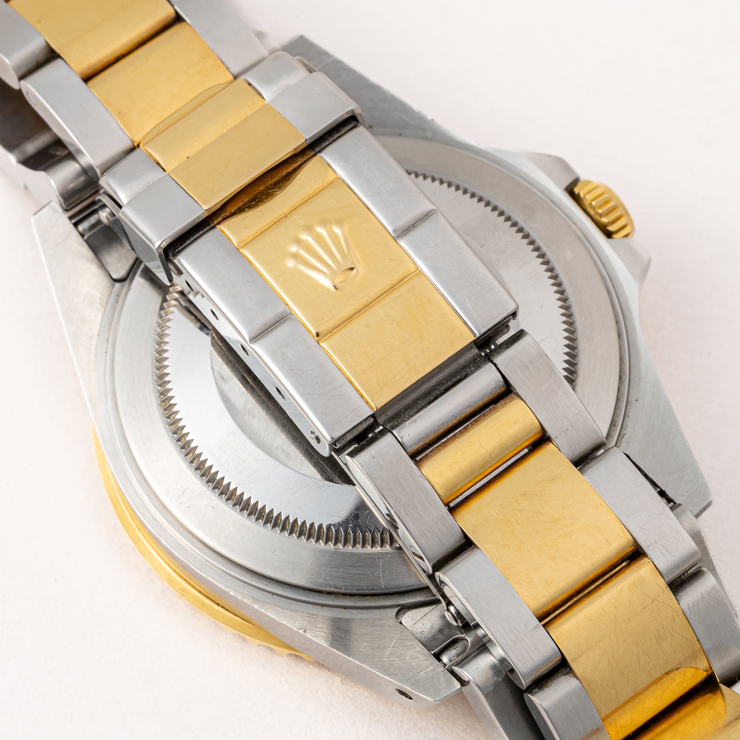 ロレックス GMTマスターⅡコンビ 2002年製 Ref.16713 ルートビア 3連コンビオイスターブレス