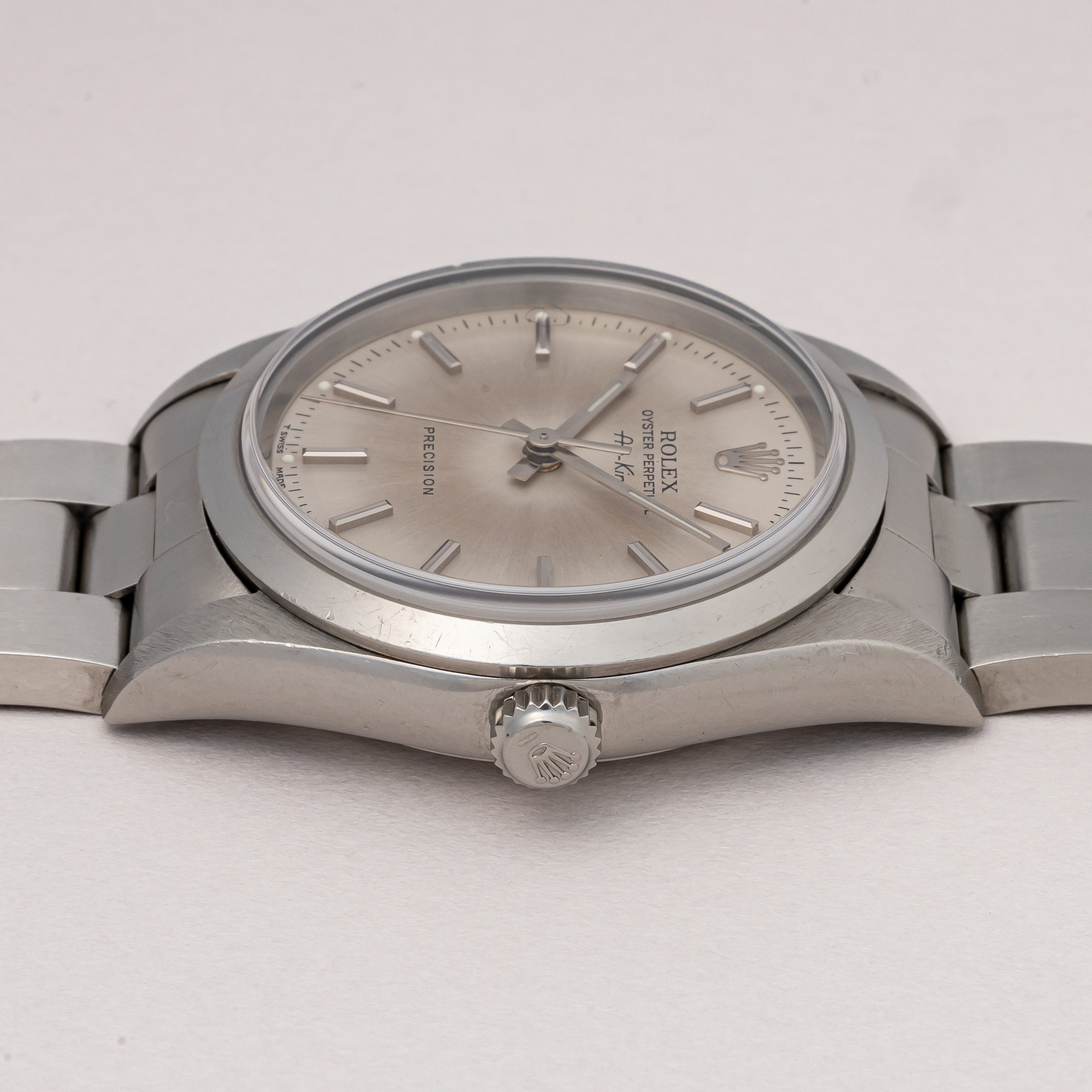 ロレックス エアキング 1997年製 Ref.14000 シルバーダイヤル