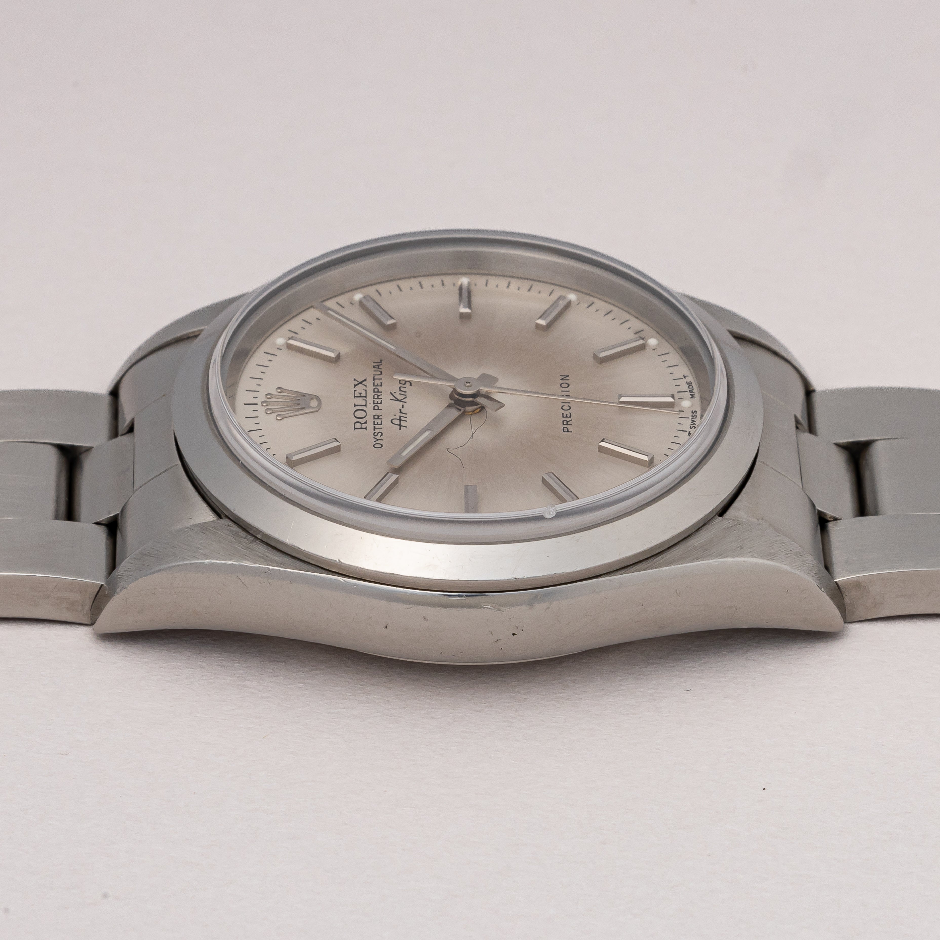 ロレックス エアキング 1997年製 Ref.14000 シルバーダイヤル