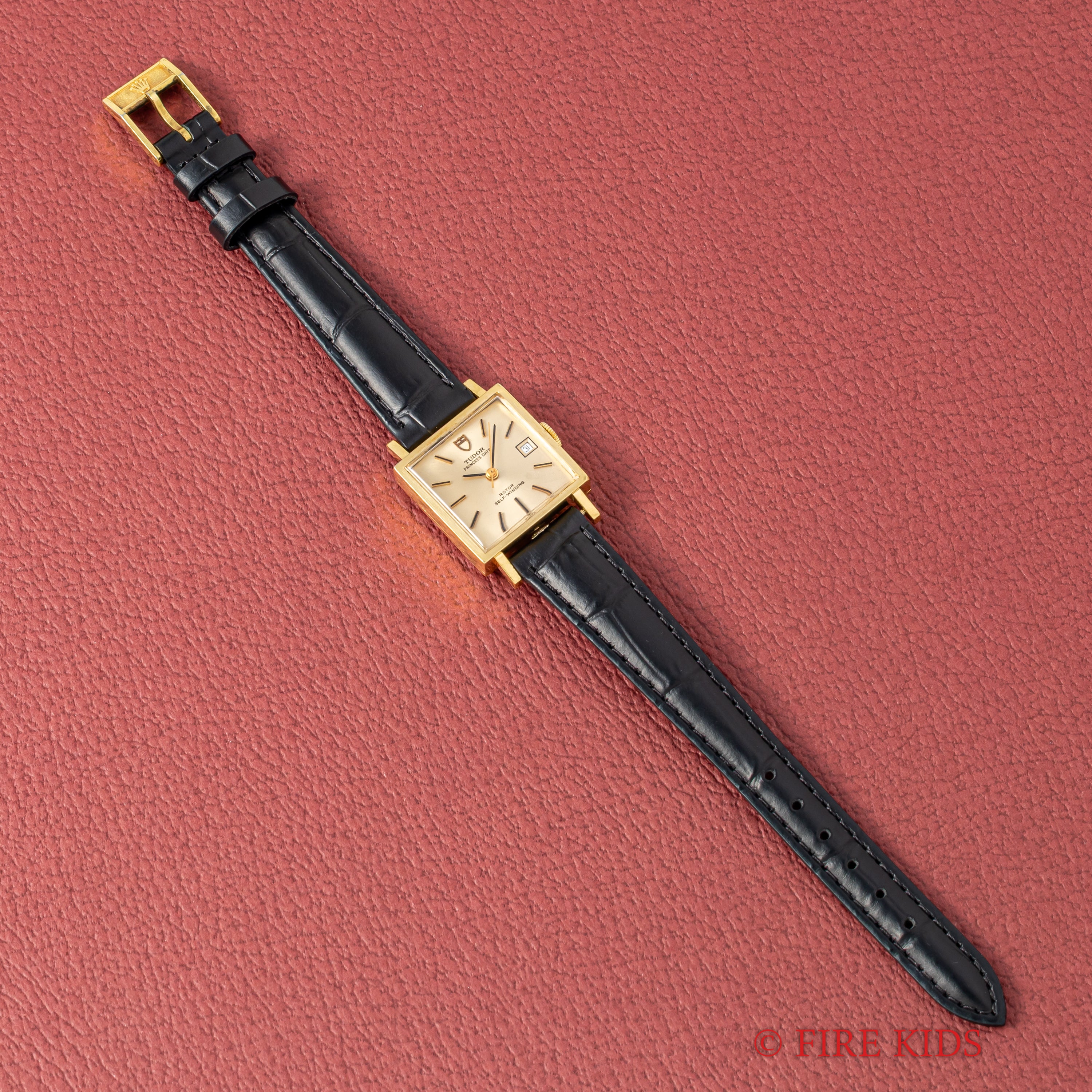 チューダー プリンセスデイト 18金無垢 レディース 自動巻き 1967年製 Ref.12058