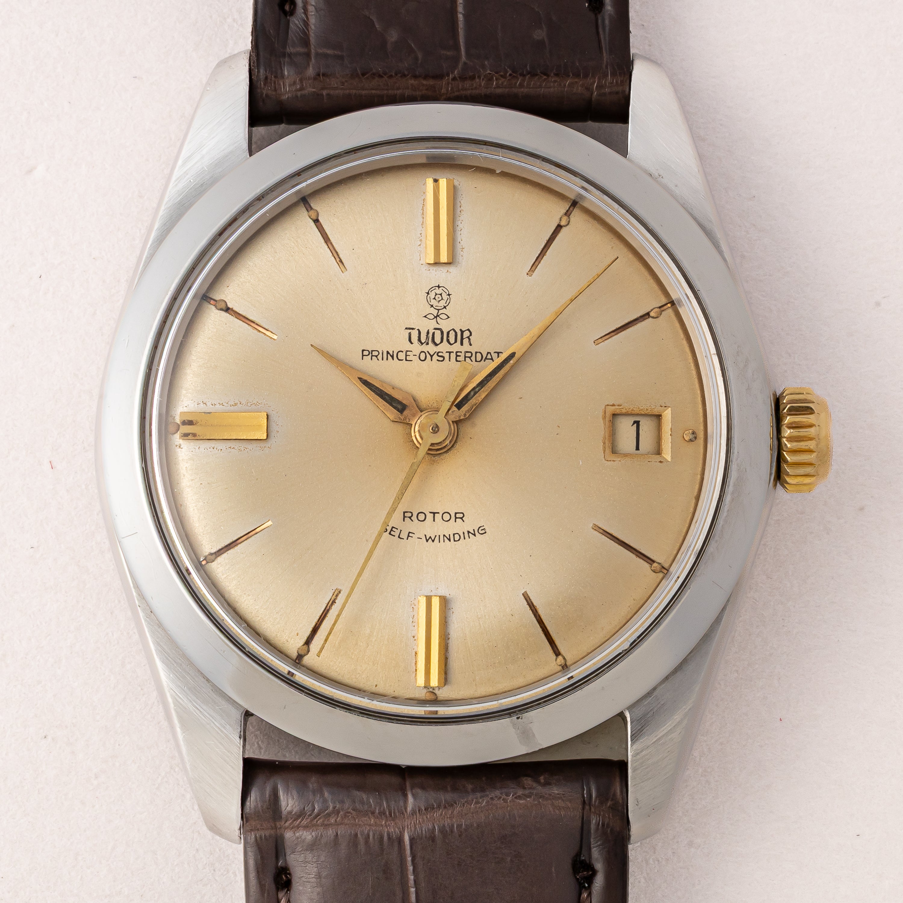 チューダー 小薔薇 プリンスオイスターデイト 1966年製 Ref.7995 自動巻 王冠リューズ