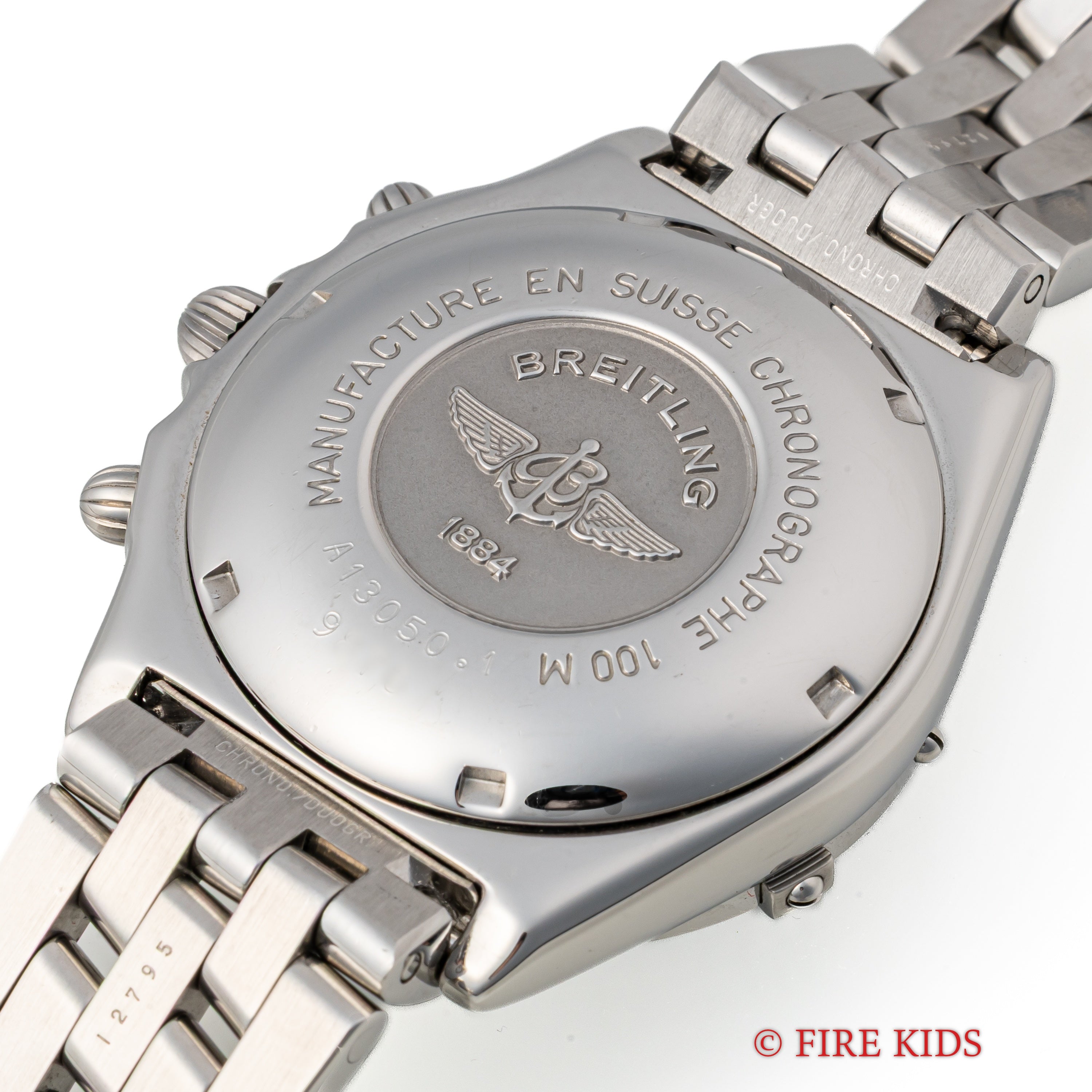 ブライトリング クロノマットブルー 1990年代製 ブレス 自動巻き Ref.A13050.1