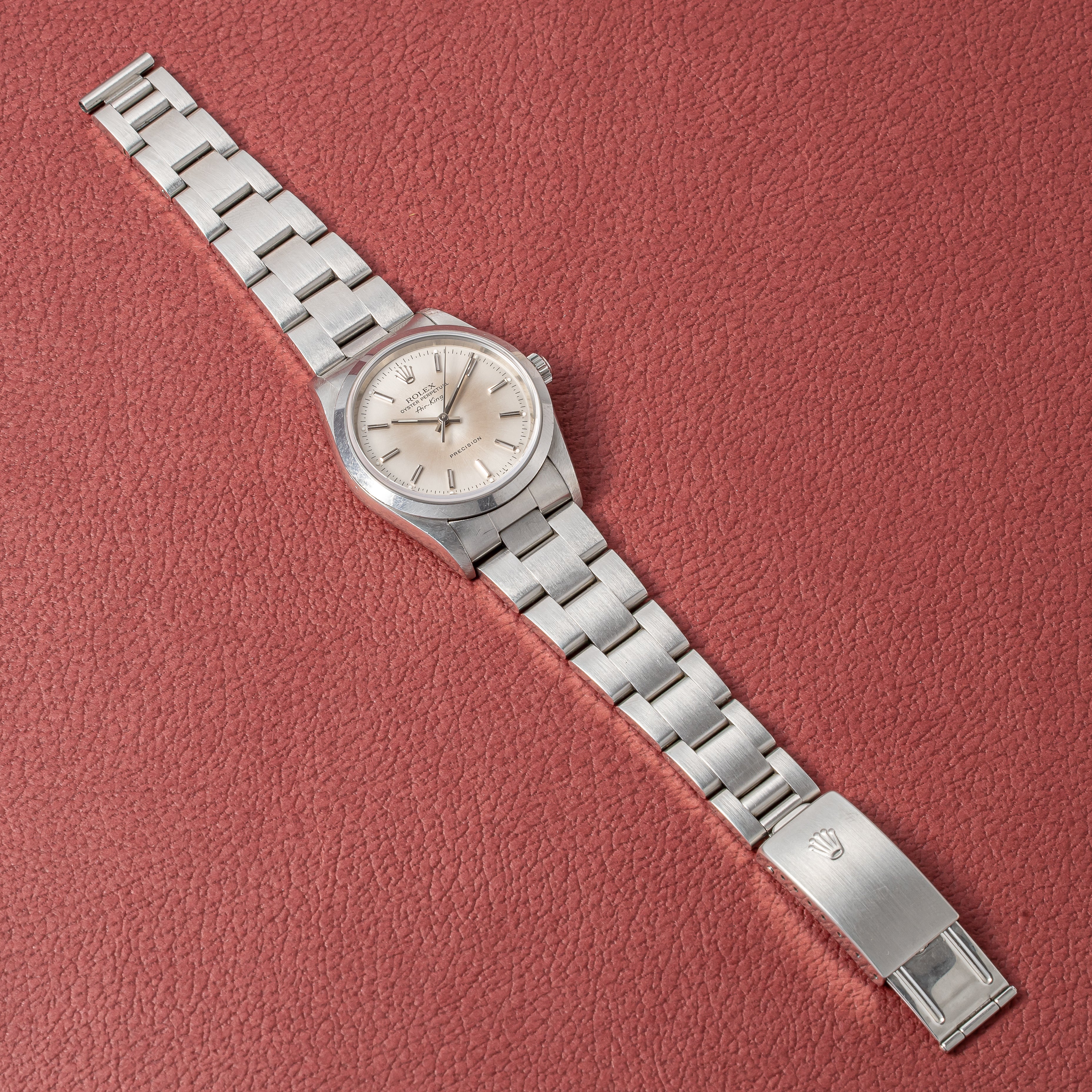 ロレックス エアキング 1997年製 Ref.14000 シルバーダイヤル