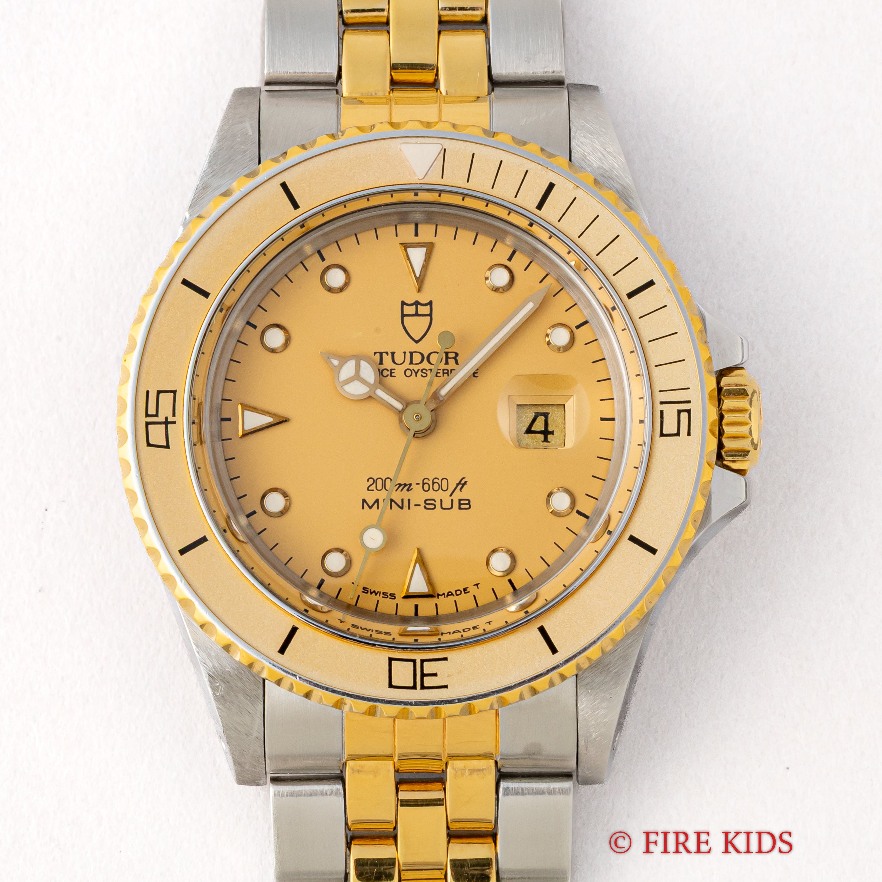 チューダー ミニサブ 自動巻き 1989年製 Ref.73091 コンビ 王冠リューズ