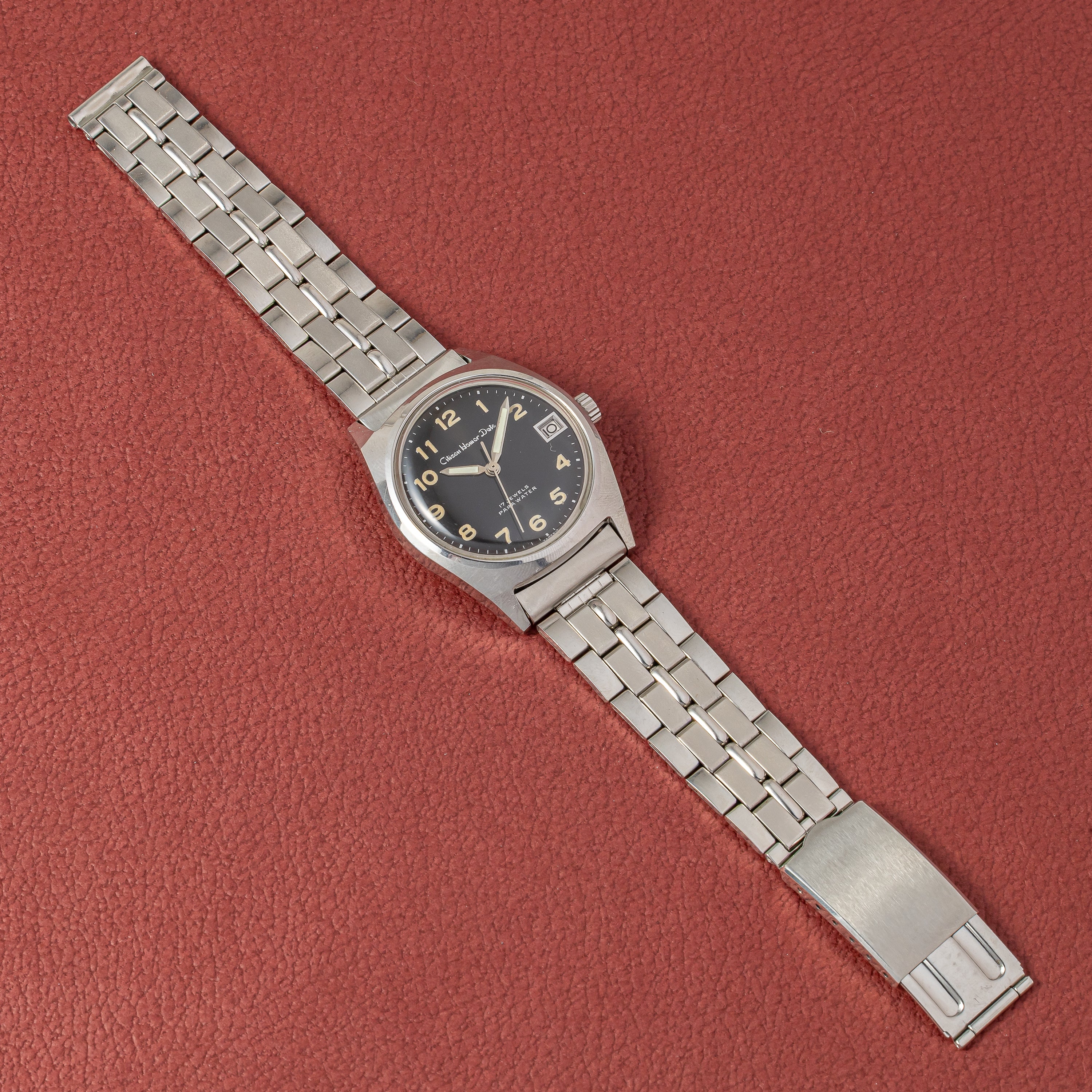 シチズン ホーマーデイト 1968年製 手巻き 全アラビアダイヤル