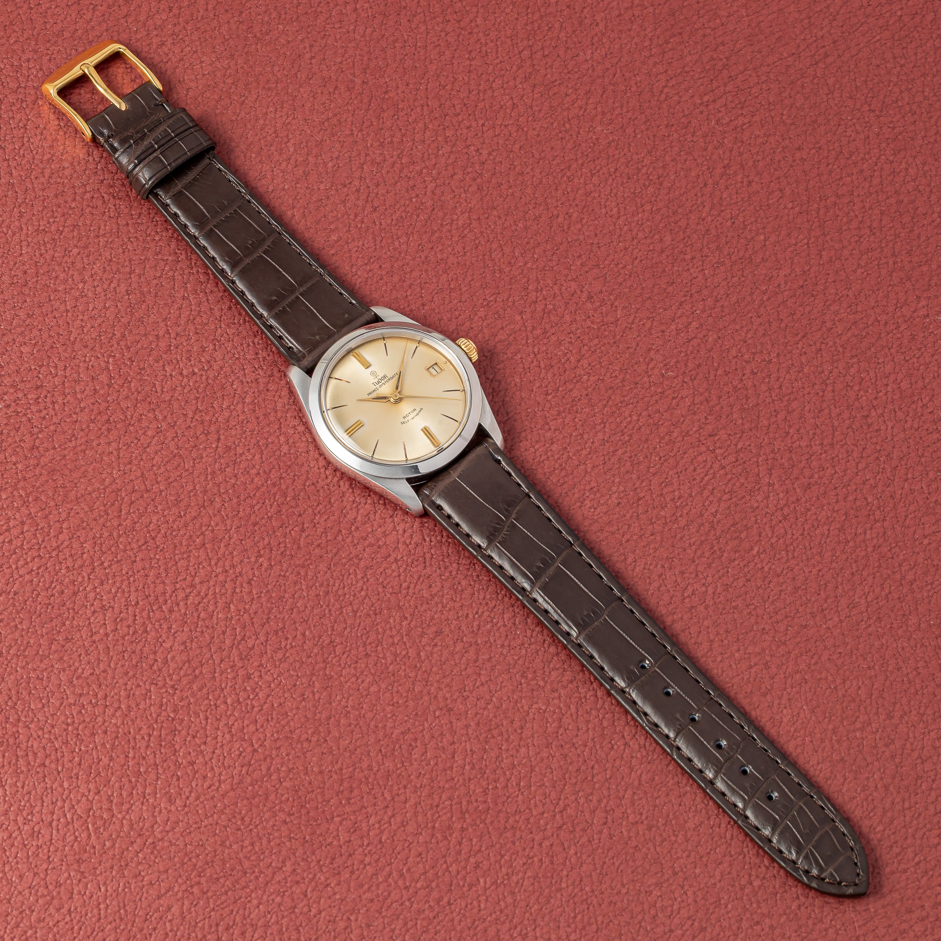 チューダー 小薔薇 プリンスオイスターデイト 1966年製 Ref.7995 自動巻 王冠リューズ